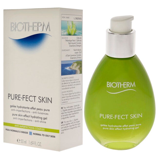 Pure-Fect Skin Pure Skin Effect Hydrating Gel - Normal to Oily Skin by Biotherm for Unisex - 1.69 oz Gel, NA, alternate image number null