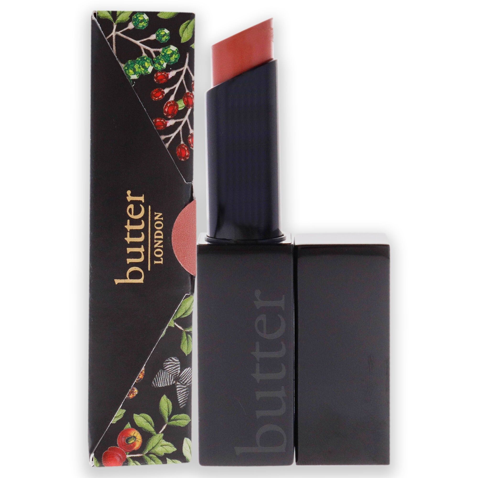 Plush Rush Satin Matte Lipstick - Strong by Butter London for Women - 0.1 oz Lipstick, See Description, hi-res image number 0