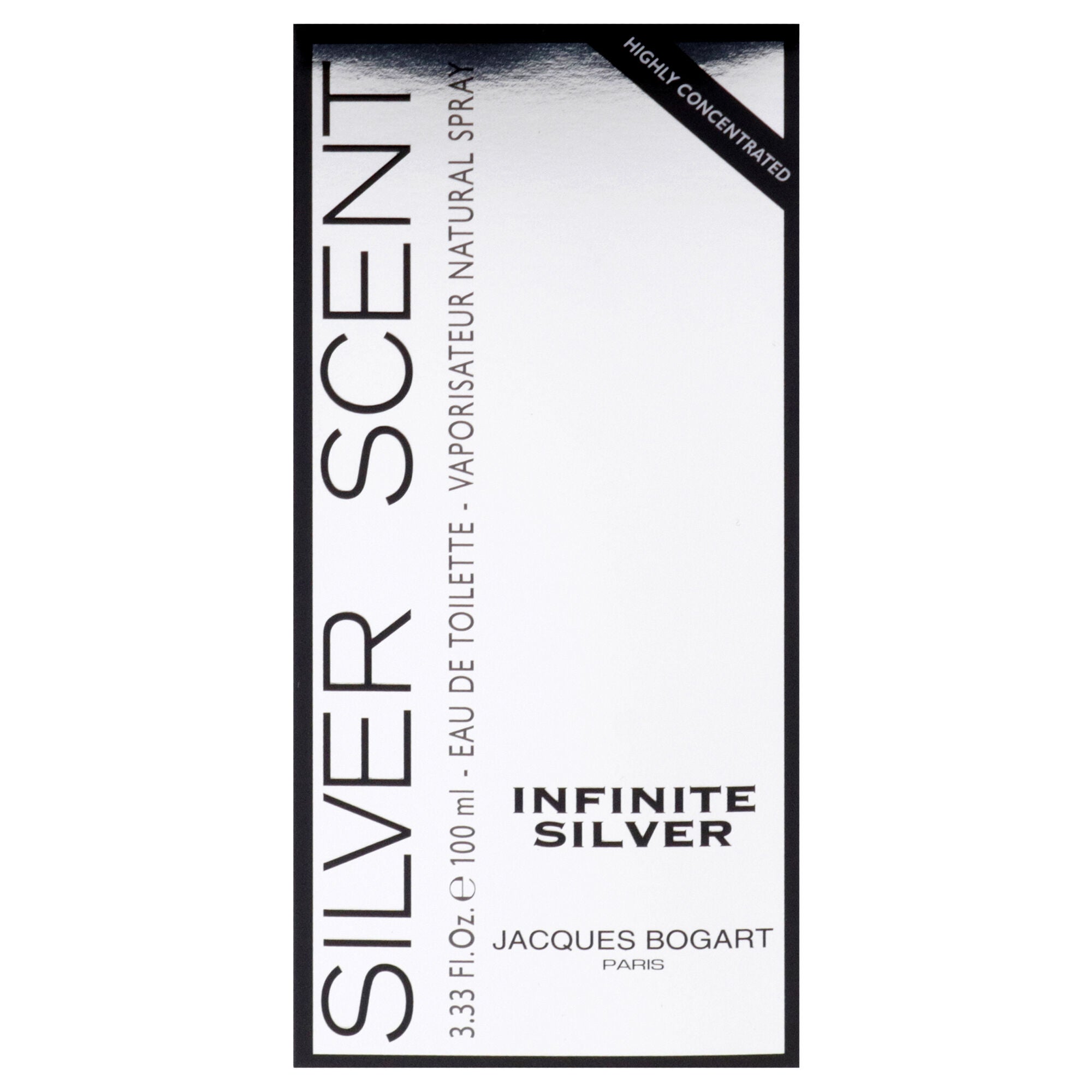 Silver Scent Infinite Silver by Jacques Bogart for Men - 3.33 oz EDT Spray, Clear, alternate image number 4
