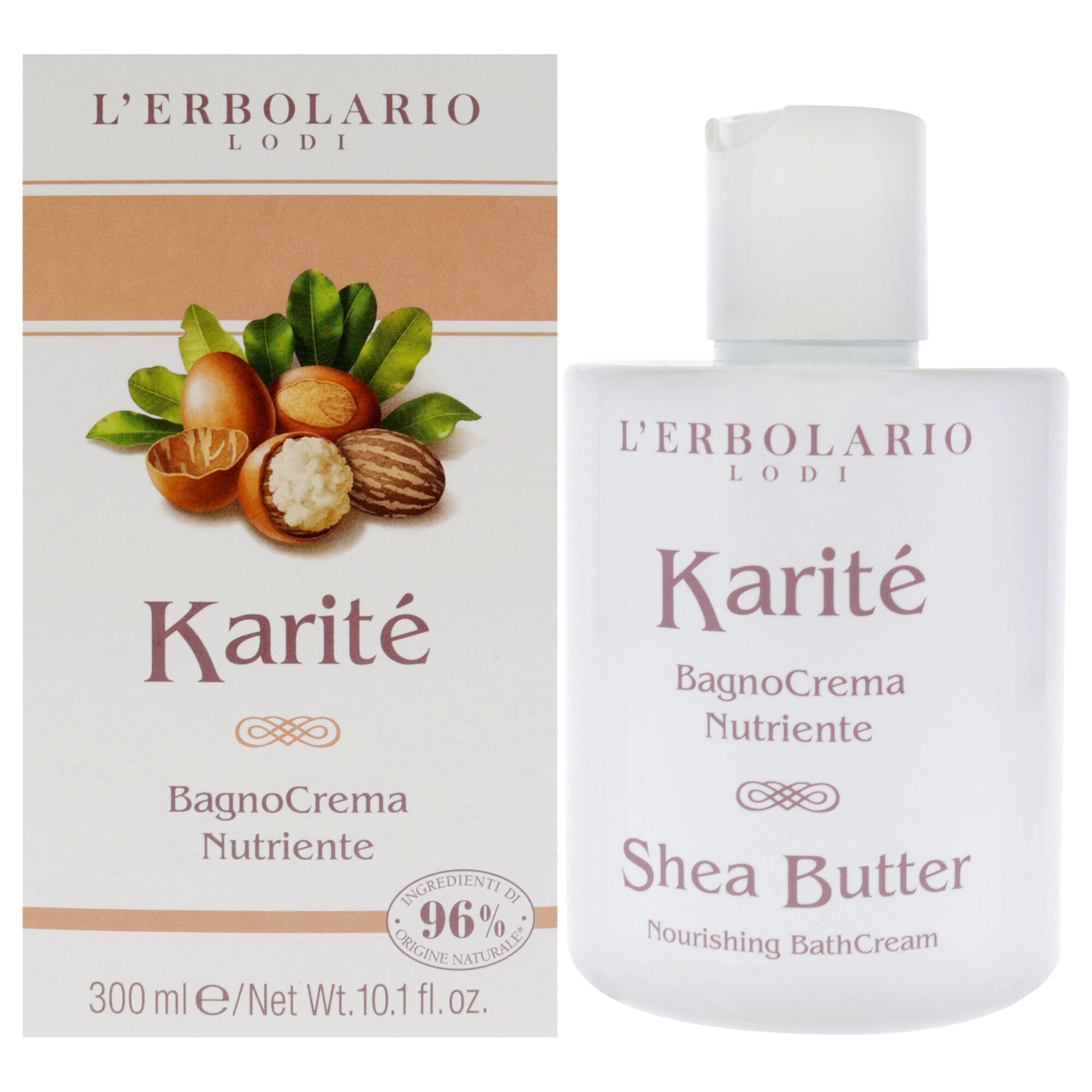Nourishing Bath Cream - Shea Butter by LErbolario for Unisex - 10.1 oz Body Wash, See Description, hi-res image number 0