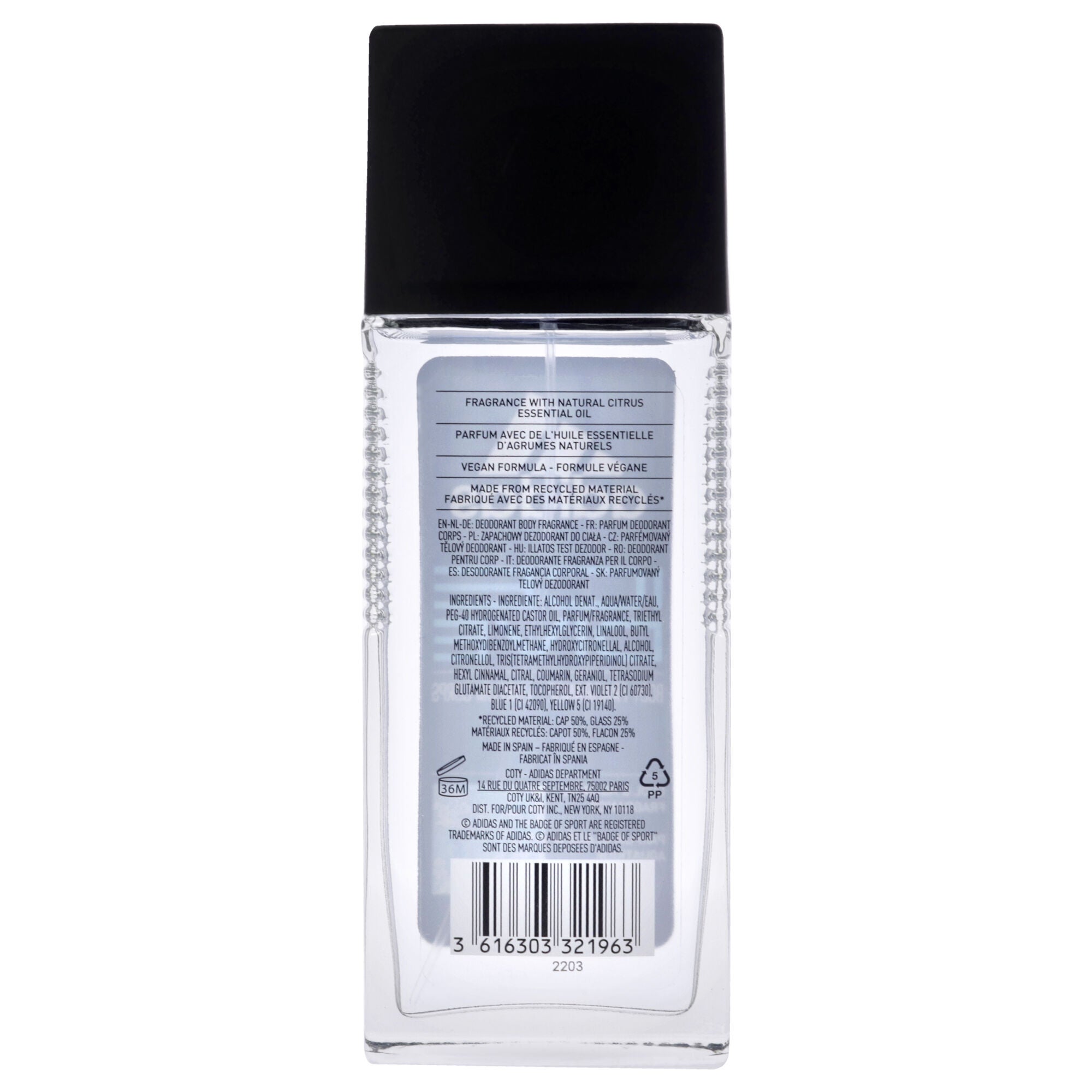 Adidas Ice Dive by Adidas for Men - 2.5 oz Fragrance Mist, See Description, alternate image number 2