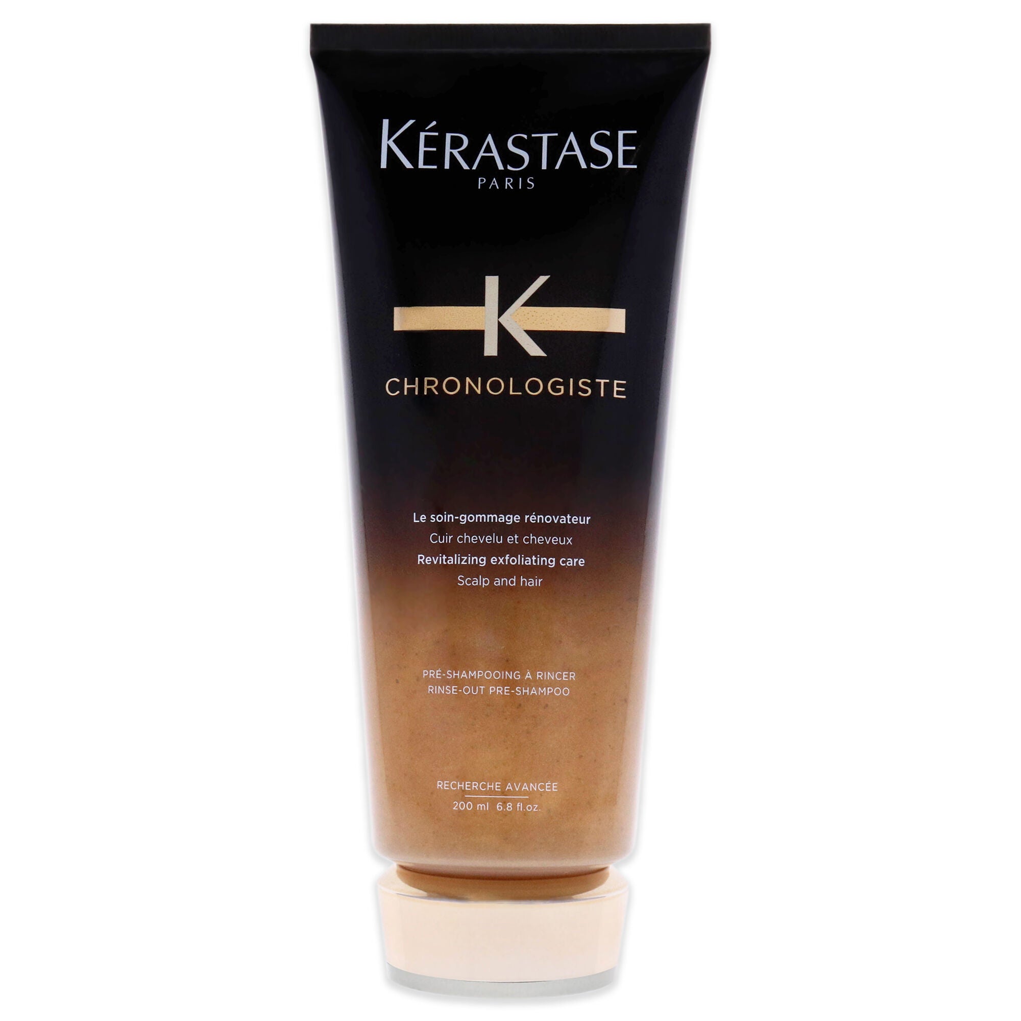 Chronologiste Revitalizing Exfoliating Care Scalp and Hair Pre-Shampoo by Kerastase for Unisex - 6.8 oz Pre-Shampoo, See Description, hi-res image number 0