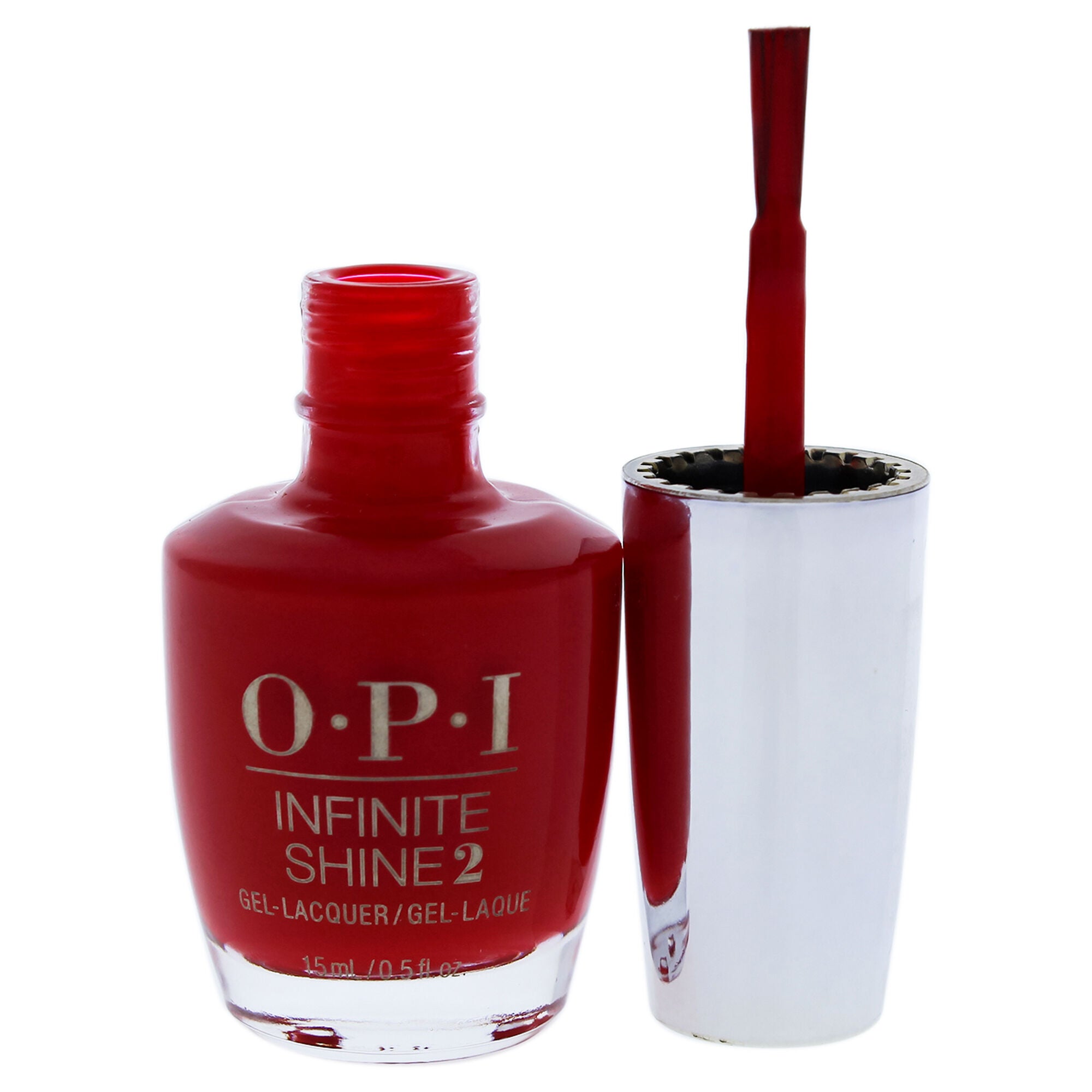 Infinite Shine 2 Lacquer - IS L09 - Unequivocally Crimson by OPI for Women - 0.5 oz Nail Polish, See Description, alternate image number 1