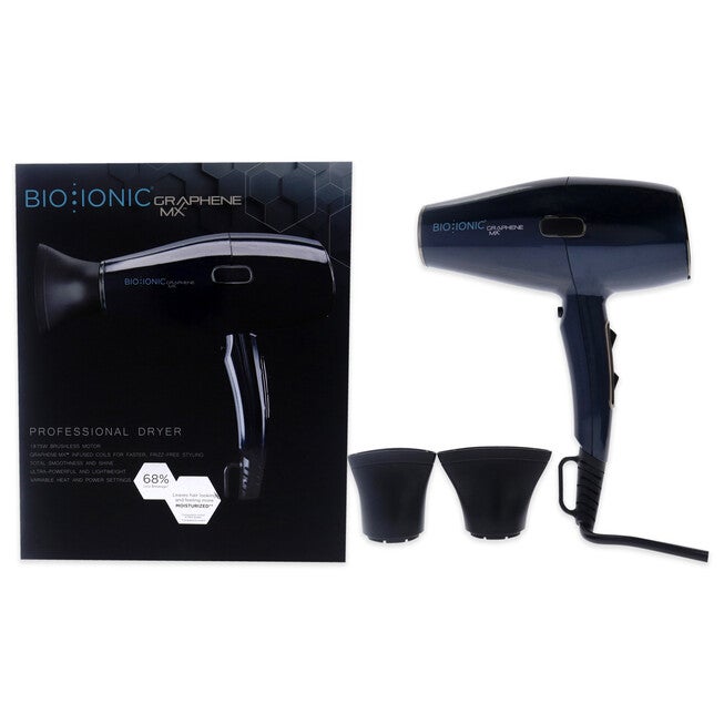 Graphene MX Hair Dryer - Blue by Bio Ionic for Women - 1 Pc Hair Dryer, NA, hi-res image number null