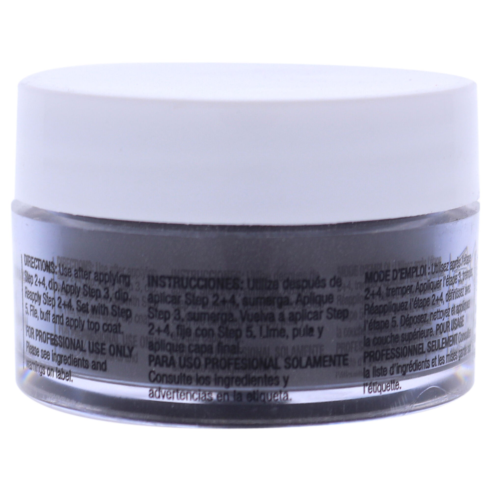 Pro Powder Polish Nail Colour Dip System - Silver With Grey Undertones by Cuccio Colour for Women - 0.5 oz Nail Powder, See Description, alternate image number 1