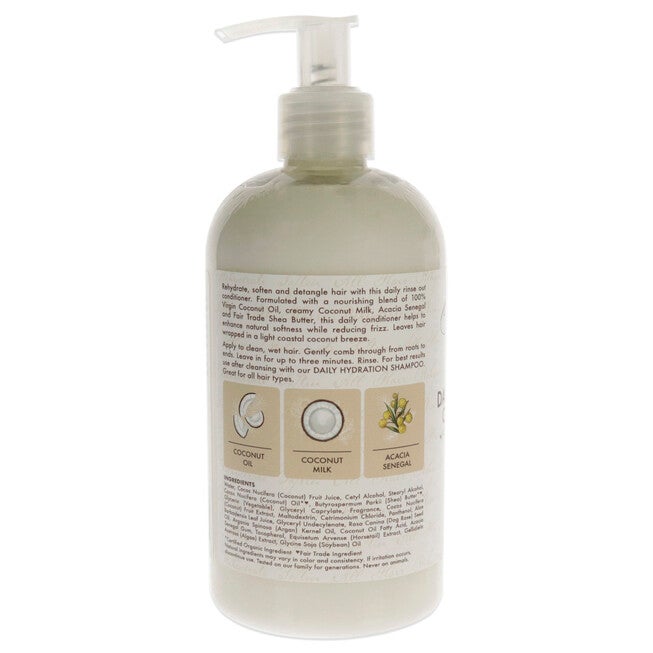 100 Percent Virgin Coconut Oil Daily Hydration Conditioner by Shea Moisture for Unisex - 13 oz Conditioner, , alternate image number null