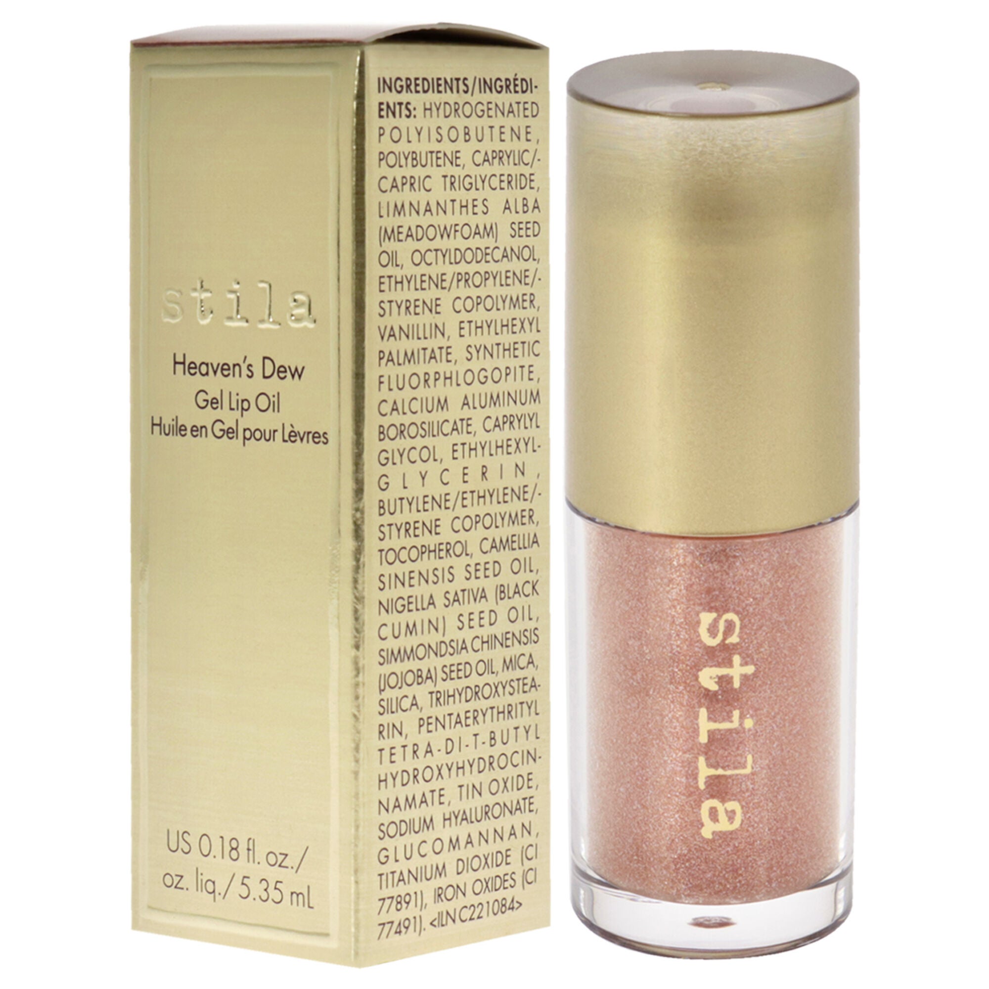 Heavens Dew Gel Lip Oil - Kitten Komet by Stila for Women - 0.18 oz Lip Oil, See Description, alternate image number 3