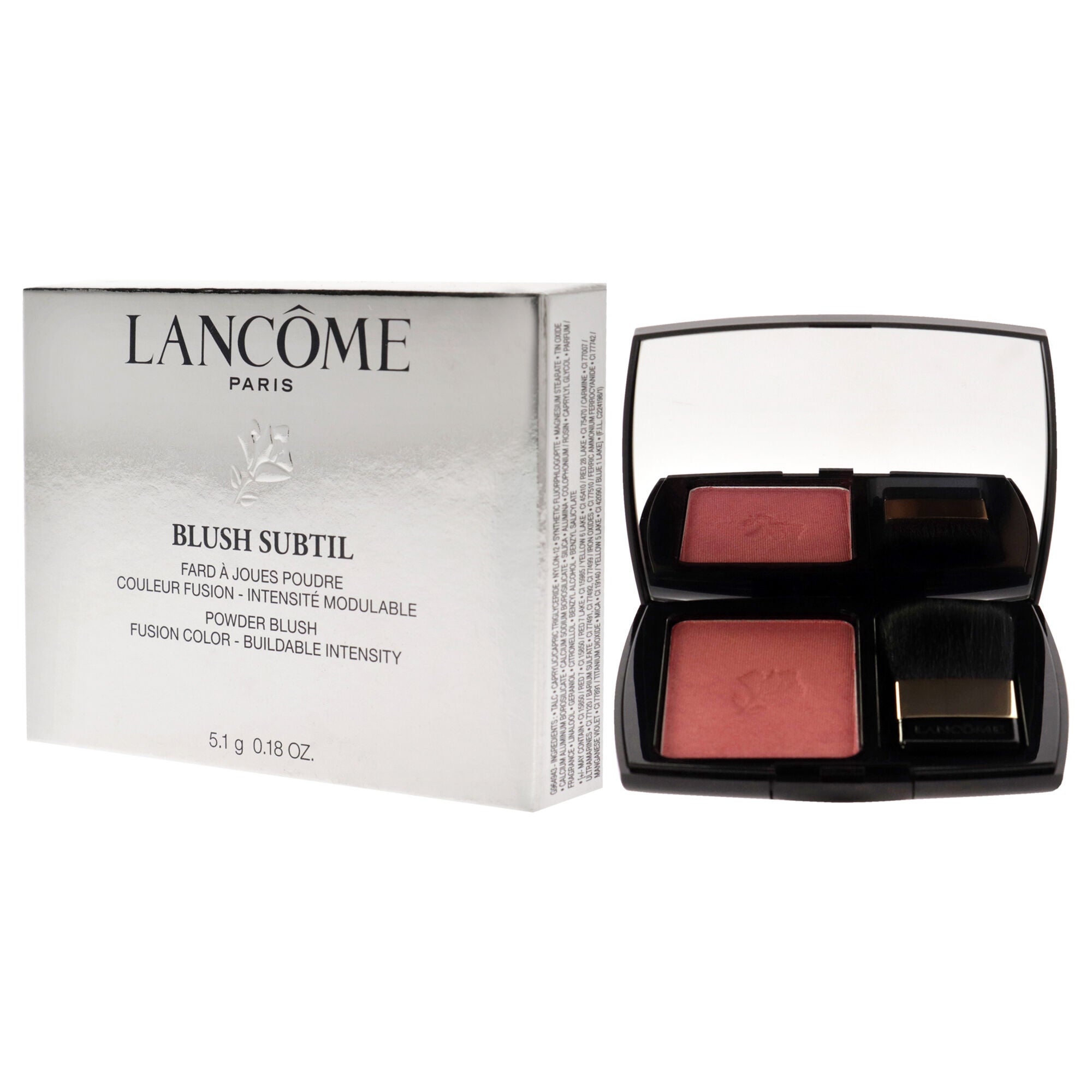 Blush Subtil Powder Blush - 351 Blushing Tresor by Lancome for Women - 0.18 oz Blush, , alternate image number 7