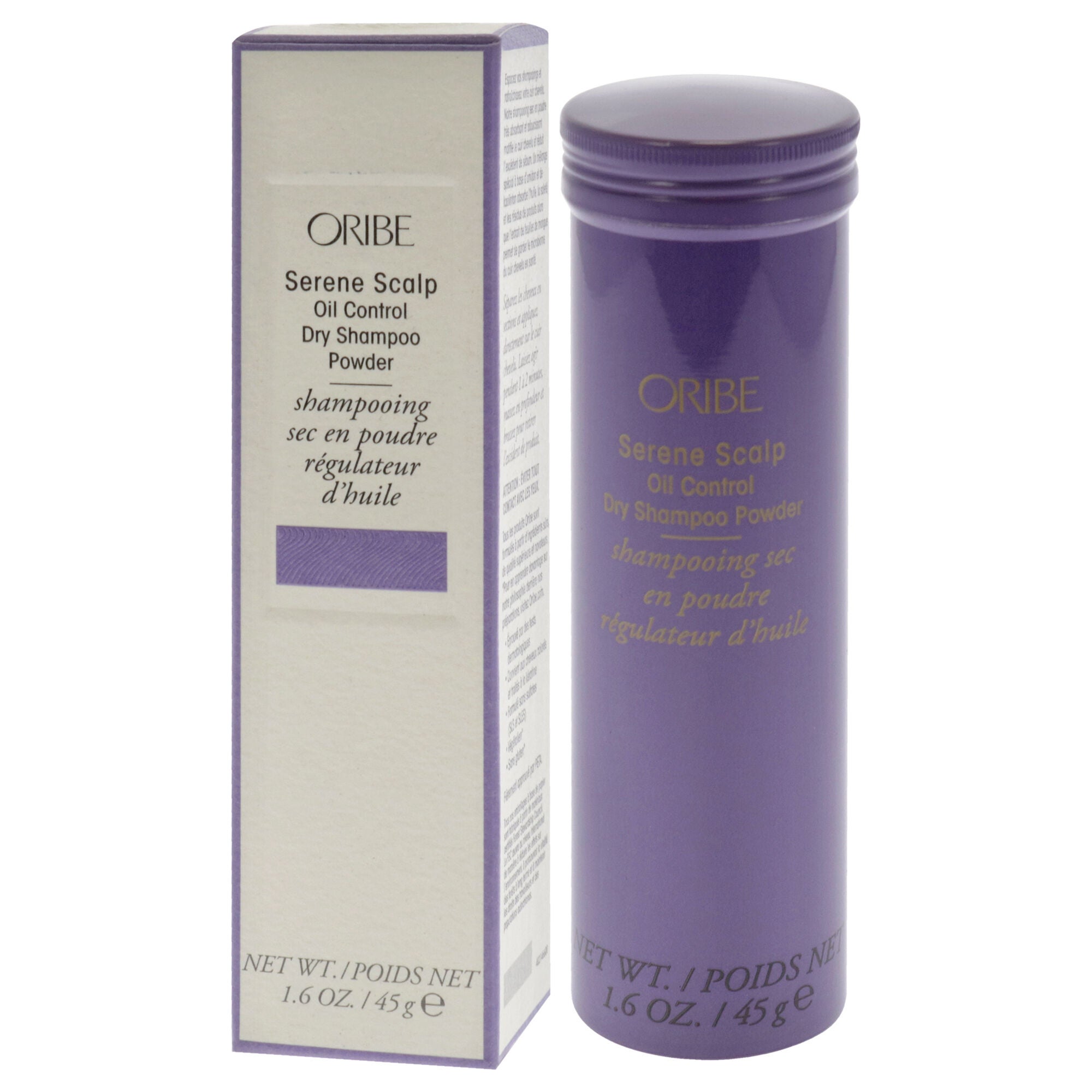 Serene Scalp Oil Control Powder Dry Shampoo by Oribe for Unisex - 1.6 oz Shampoo, White, alternate image number 3
