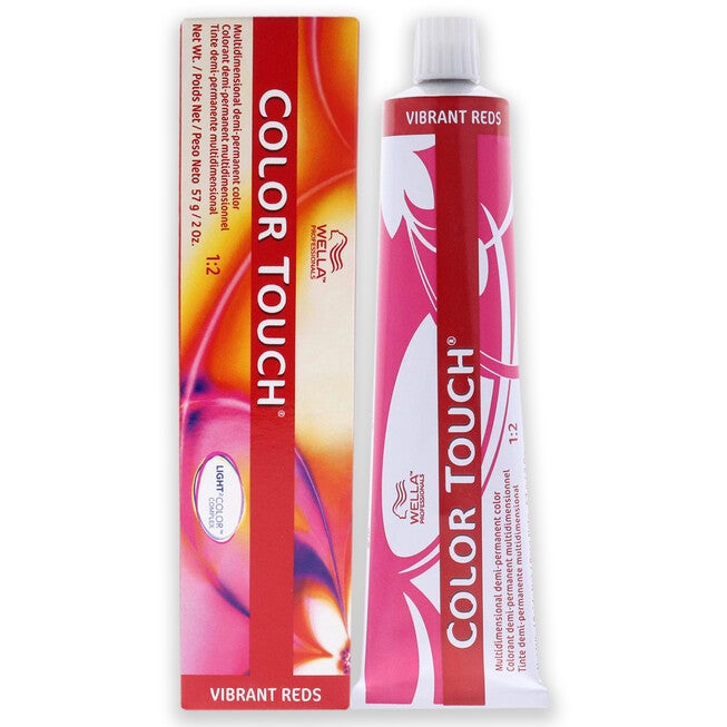 Color Touch Demi-Permanent Color - 6 47 Dark Blonde-Red Brown by Wella for Unisex - 2 oz Hair Color, NA, hi-res image number null