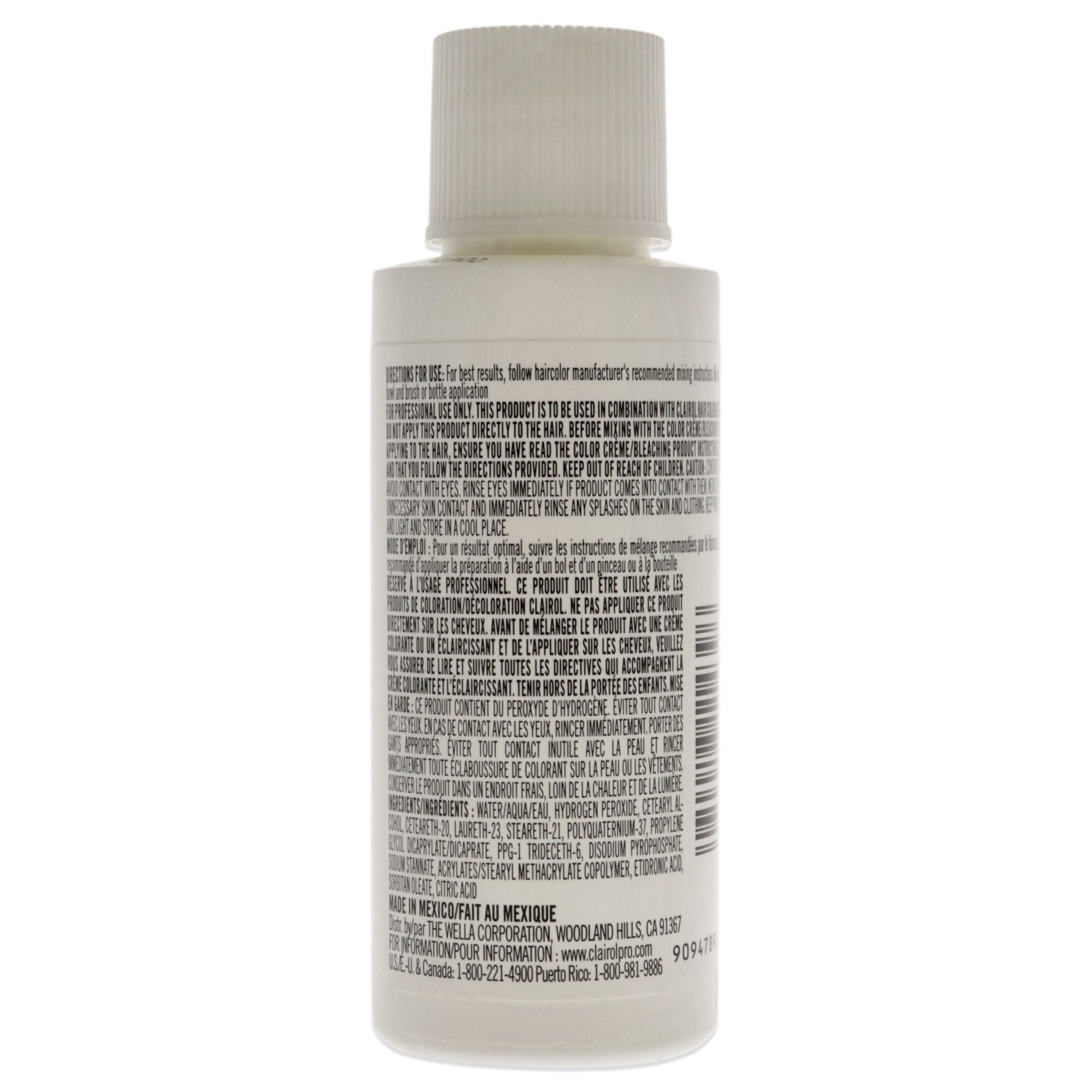 Pure White 20 Volume Creme Developer by Clairol for Unisex - 2 oz Lightener, , alternate image number 3