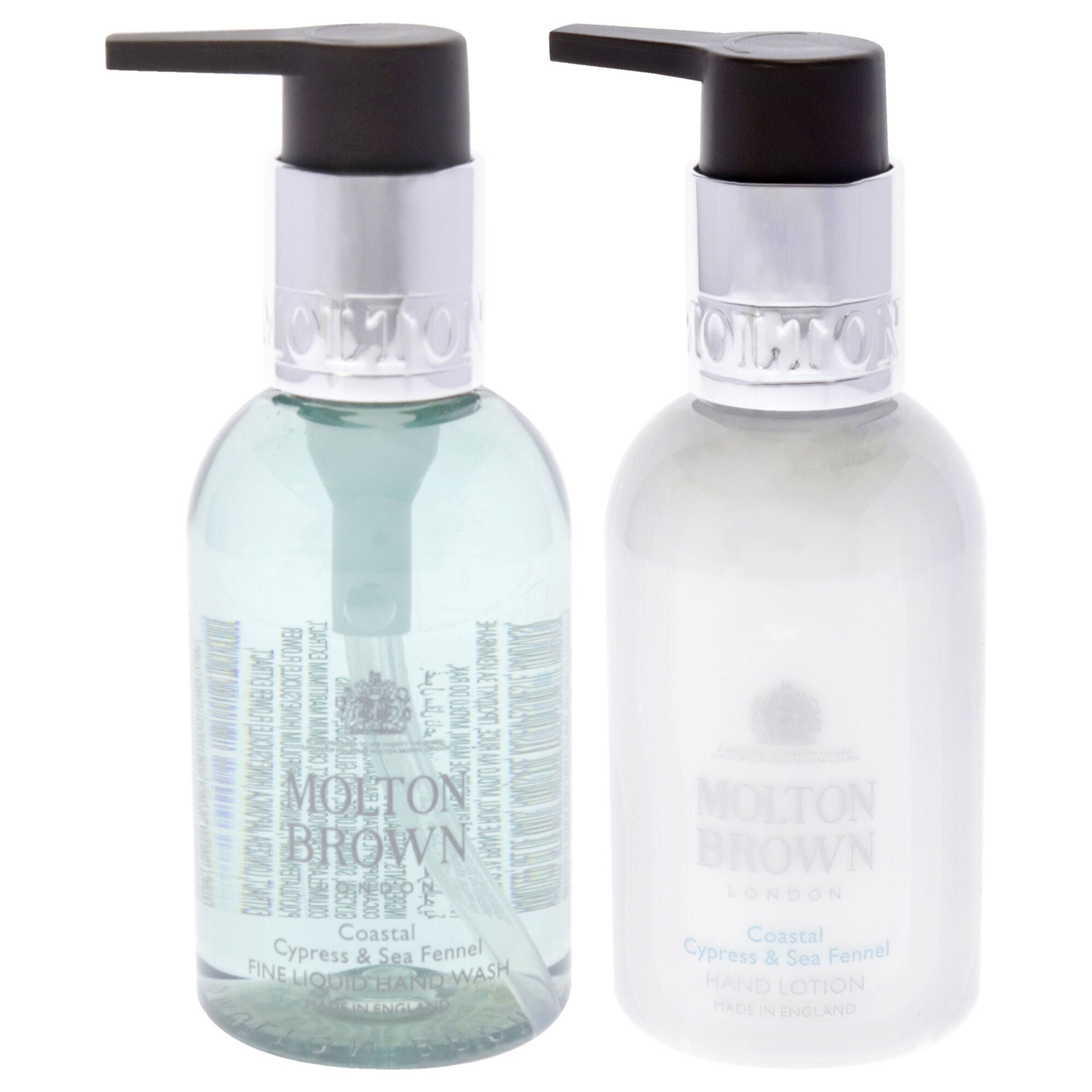 Coastal Cypress and Sea Fennel Set by Molton Brown for Unisex - 2 Pc 3.3oz Hand Wash, 3.3oz Hand Lotion, See Description, alternate image number 1