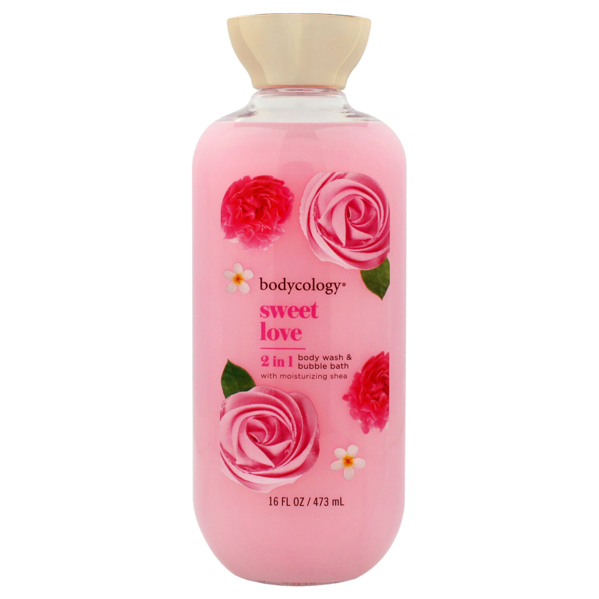 2 in 1 Body Wash and Bubble Bath - Sweet Love by Bodycology for Women - 16 oz Body Wash, See Description, hi-res image number 0
