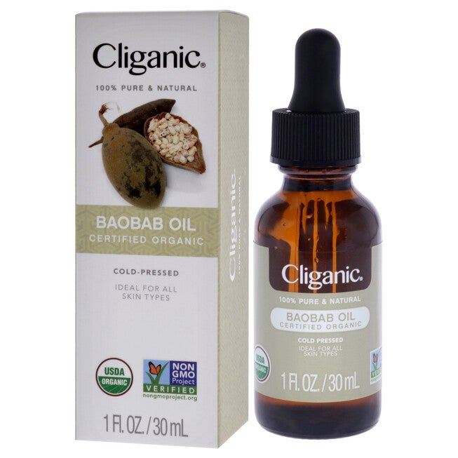 Organic Baobab by Cliganic for Unisex - 1 oz Oil, NA, alternate image number null