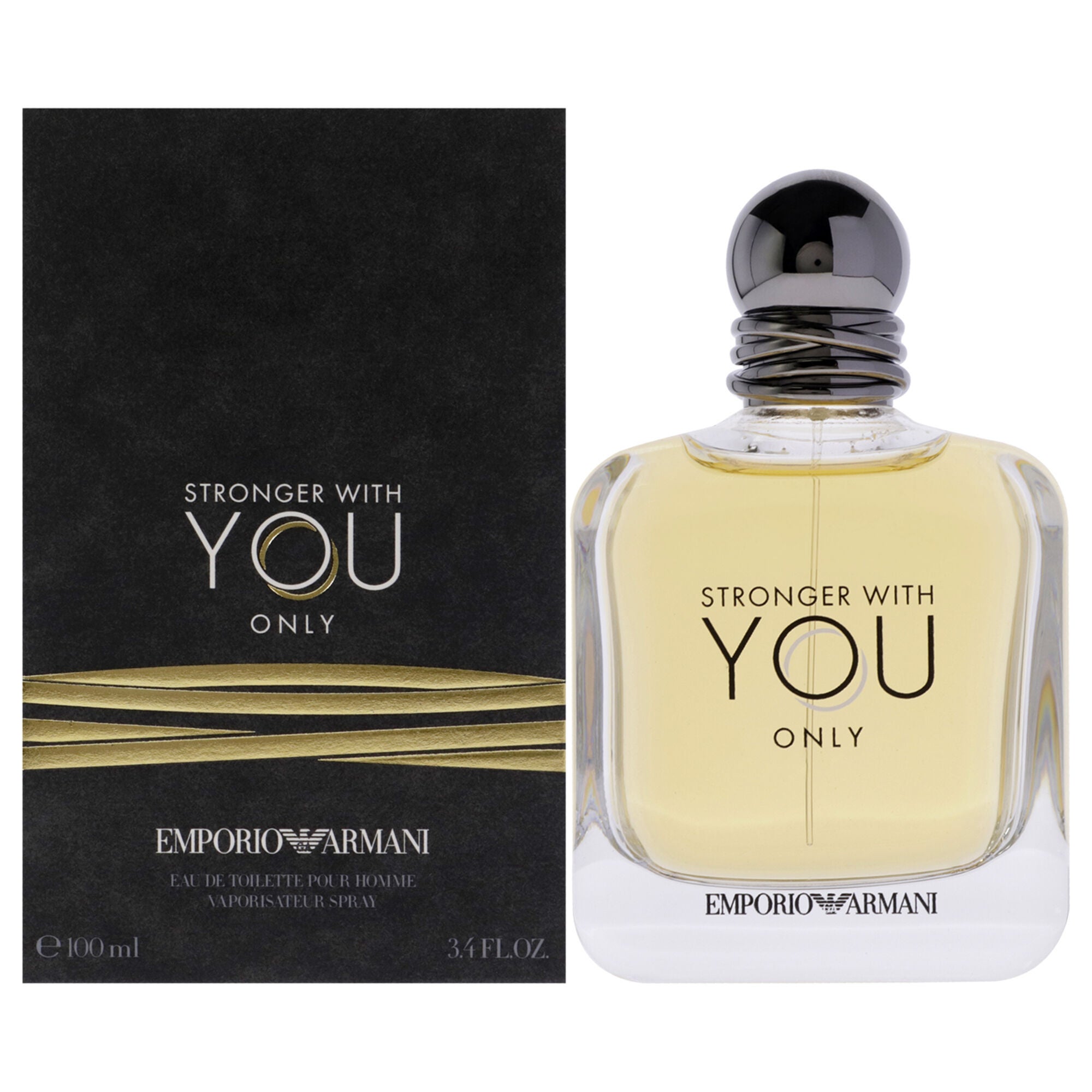 Stronger With You Only by Emporio Armani for Men - 3.4 oz EDT Spray, See Description, hi-res image number 0