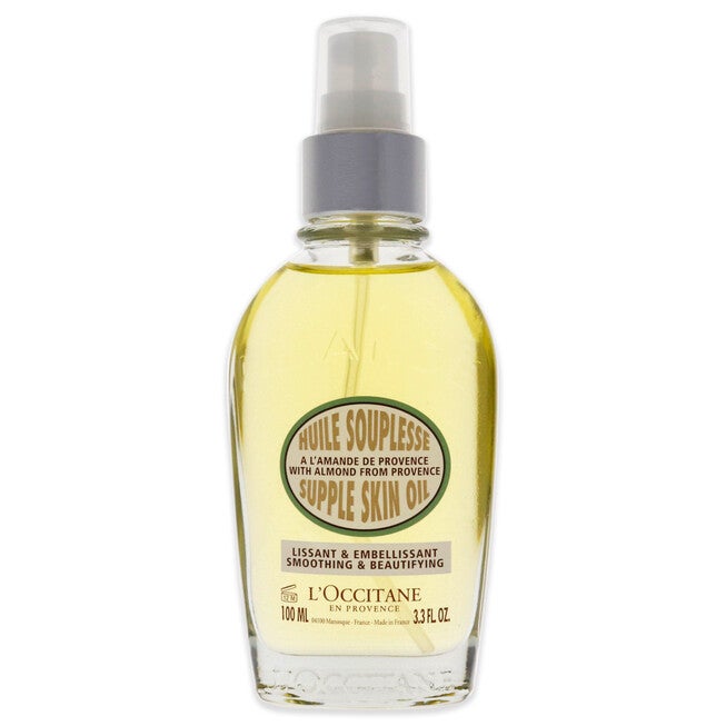 Almond Supple Skin Oil by LOccitane for Unisex - 3.4 oz Body Oil, See Description, alternate image number null