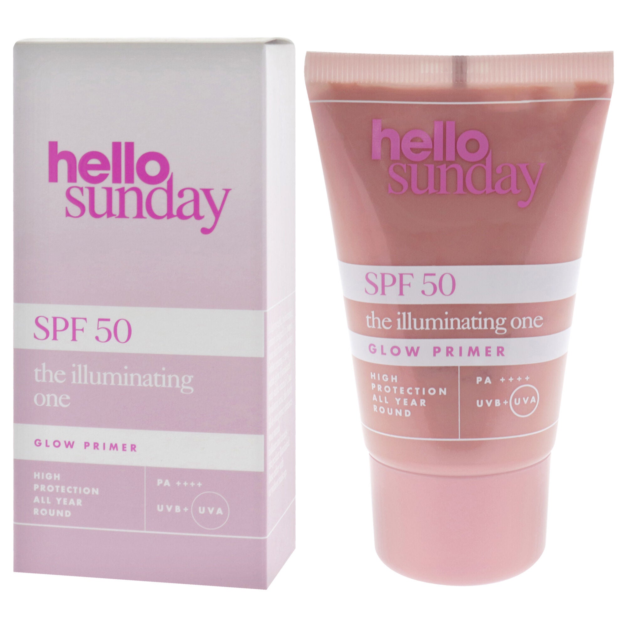 The Illuminating One Glow Primer SPF 50 PA Plus by Hello Sunday for Unisex - 1.7 oz Primer, See Description, alternate image number 3