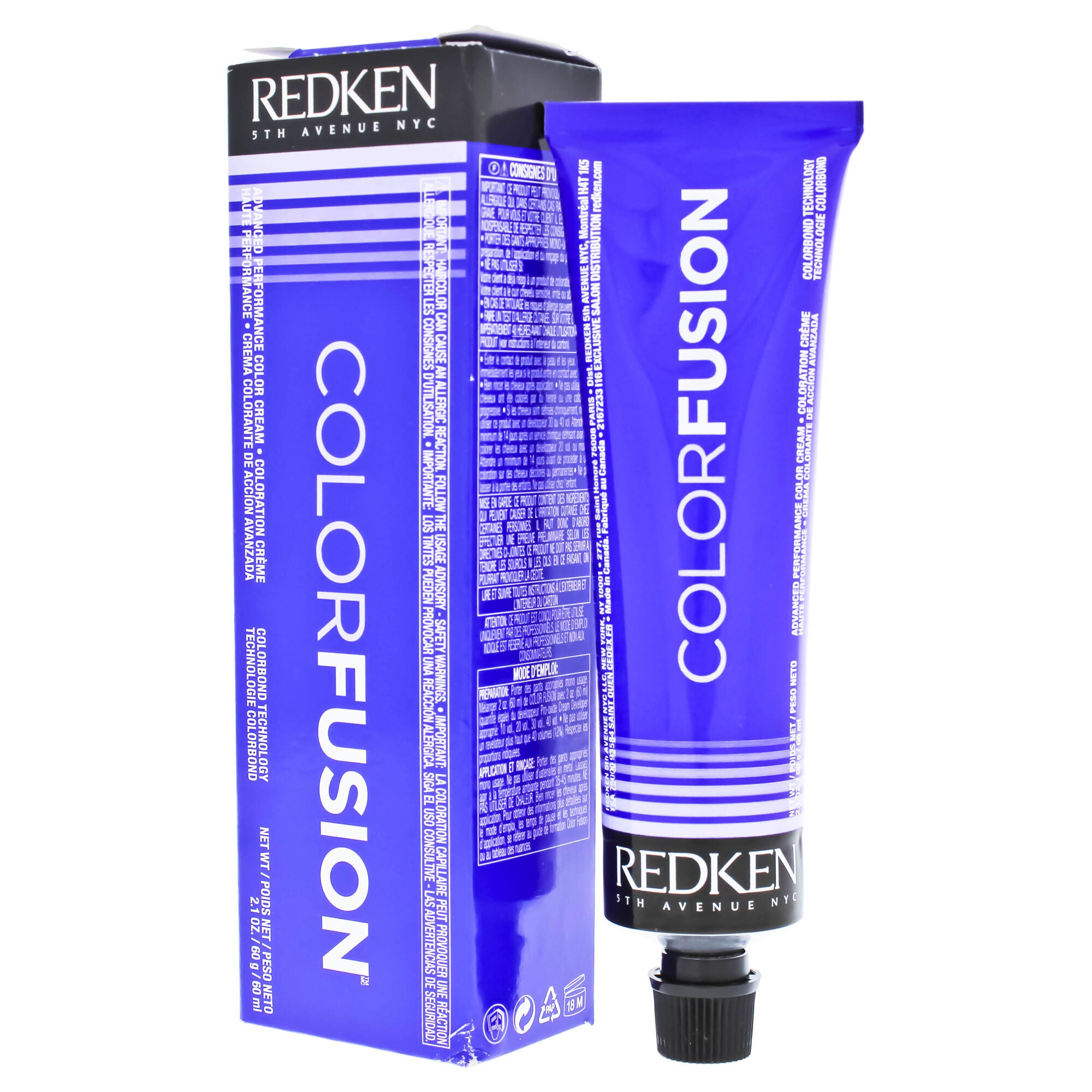 Color Fusion Color Cream Cool Fashion - 9Vg Violet-Gold by Redken for Unisex - 2.1 oz Hair Color, See Description, alternate image number 2