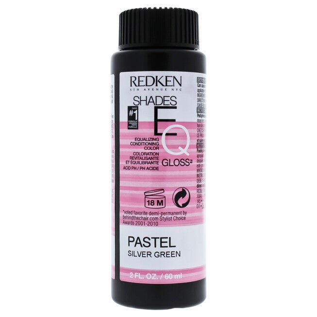 Shades EQ Color Gloss - Pastel Silver Green by Redken for Unisex - 2 oz Hair Color, NA, hi-res image number null