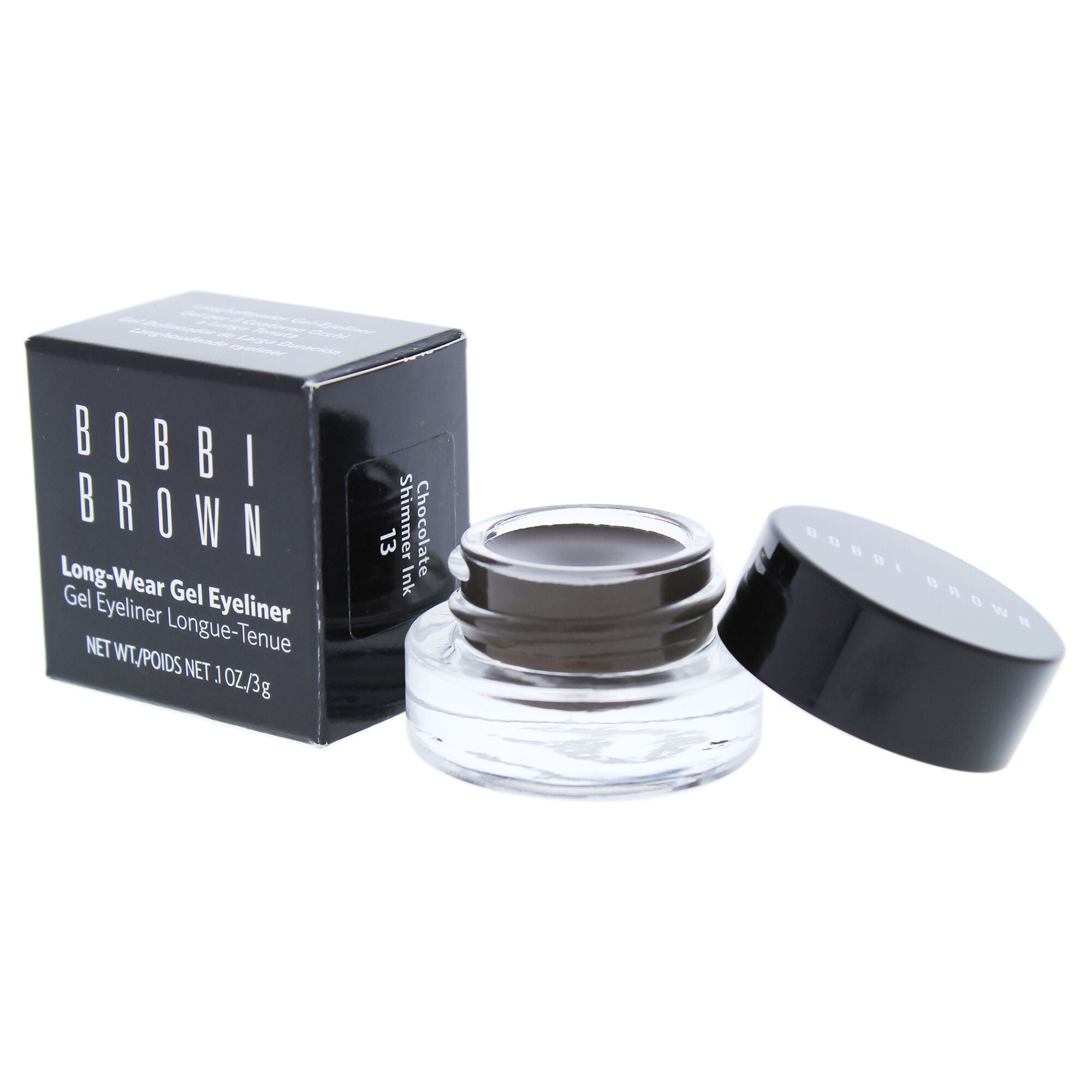 Long-Wear Gel Eyeliner - 13 Chocolate Shimmer Ink by Bobbi Brown for Women - 0.1 oz Eyeliner, , alternate image number 5