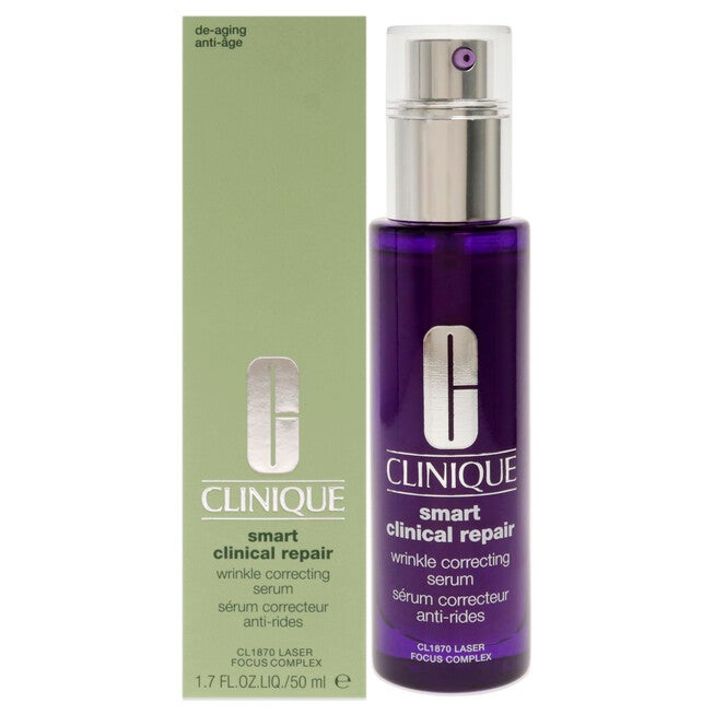 Smart Clinical Repair Wrinkle Correcting Serum by Clinique for Unisex - 1.7 oz Serum, NA, hi-res image number null