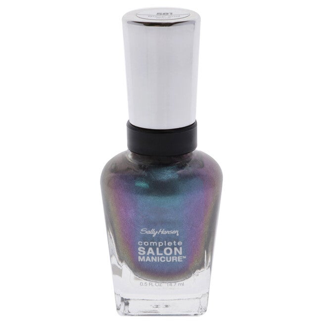 Complete Salon Manicure - 581 Black and Blue by Sally Hansen for Women - 0.5 oz Nail Polish, , alternate image number null