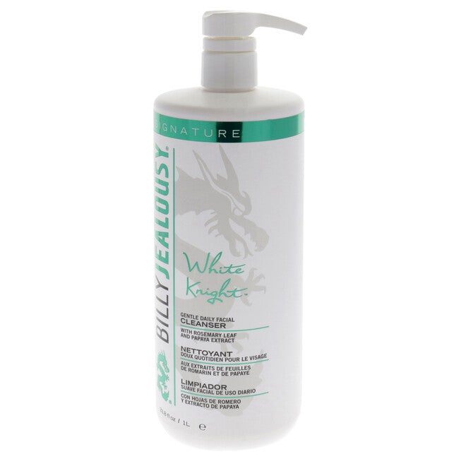 White Knight Gentle Daily Facial Cleanser by Billy Jealousy for Men - 33.8 oz Cleanser, NA, hi-res image number null