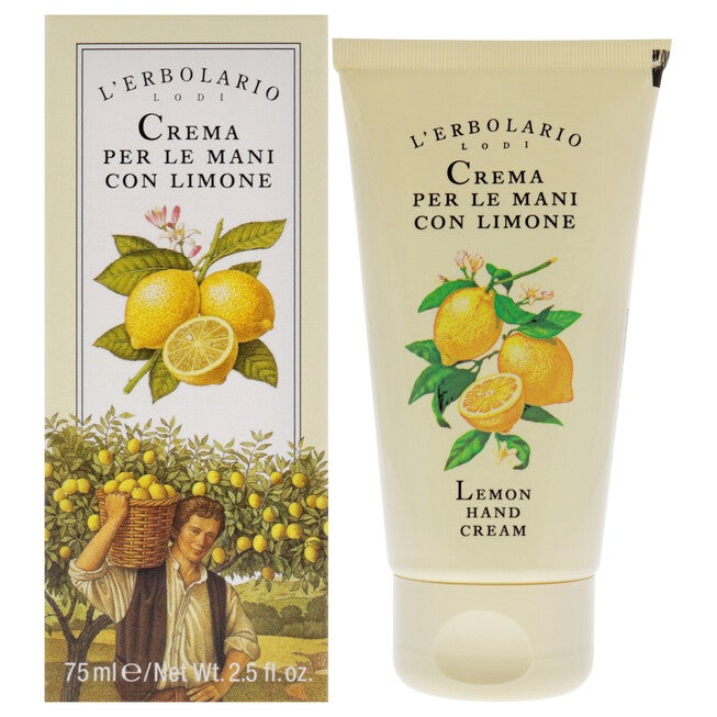 Hand Cream - Lemon by LErbolario for Unisex - 2.5 oz Cream, NA, hi-res image number null