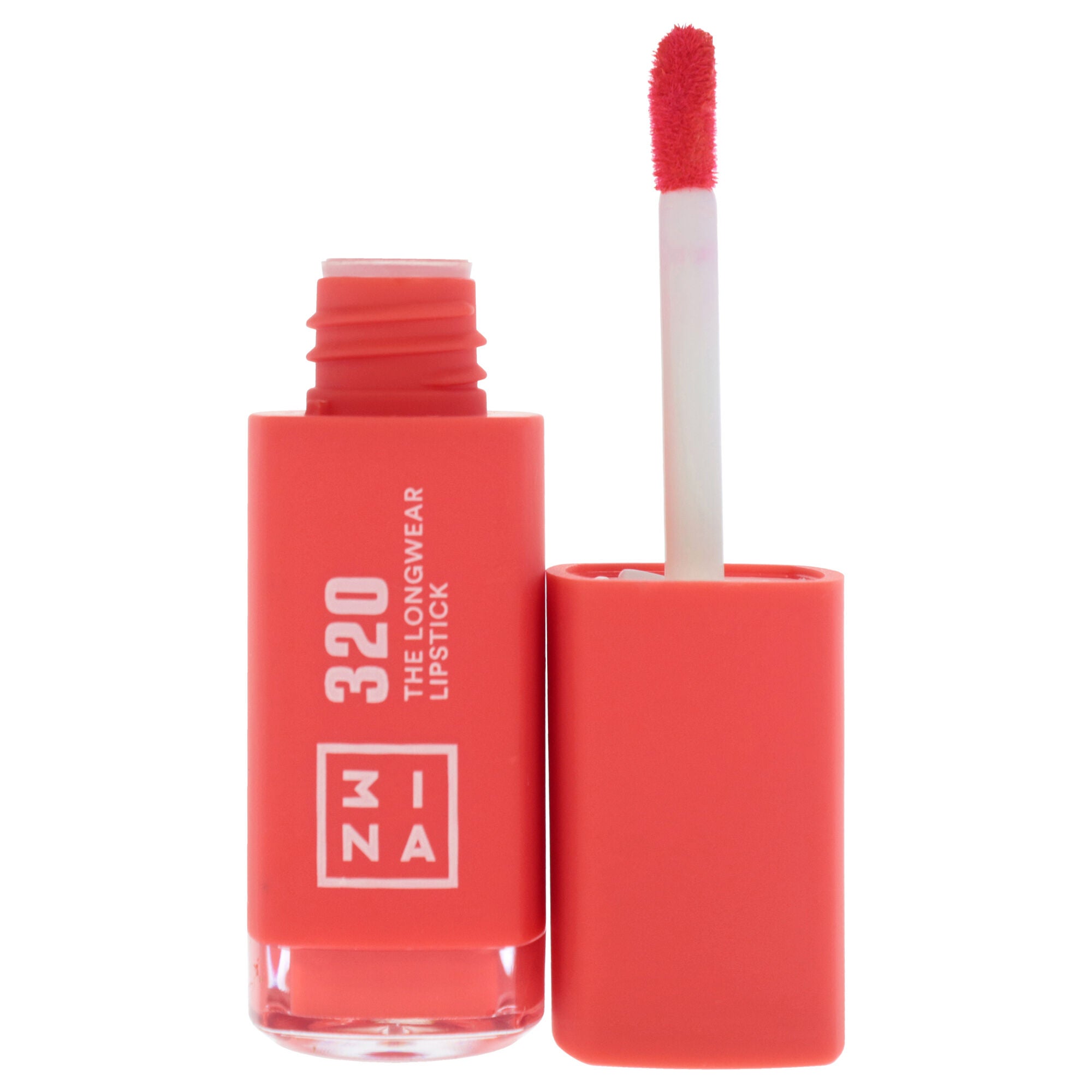 The Longwear Lipstick - 320 Orange by 3INA for Women - 0.20 oz Lipstick, See Description, alternate image number 3