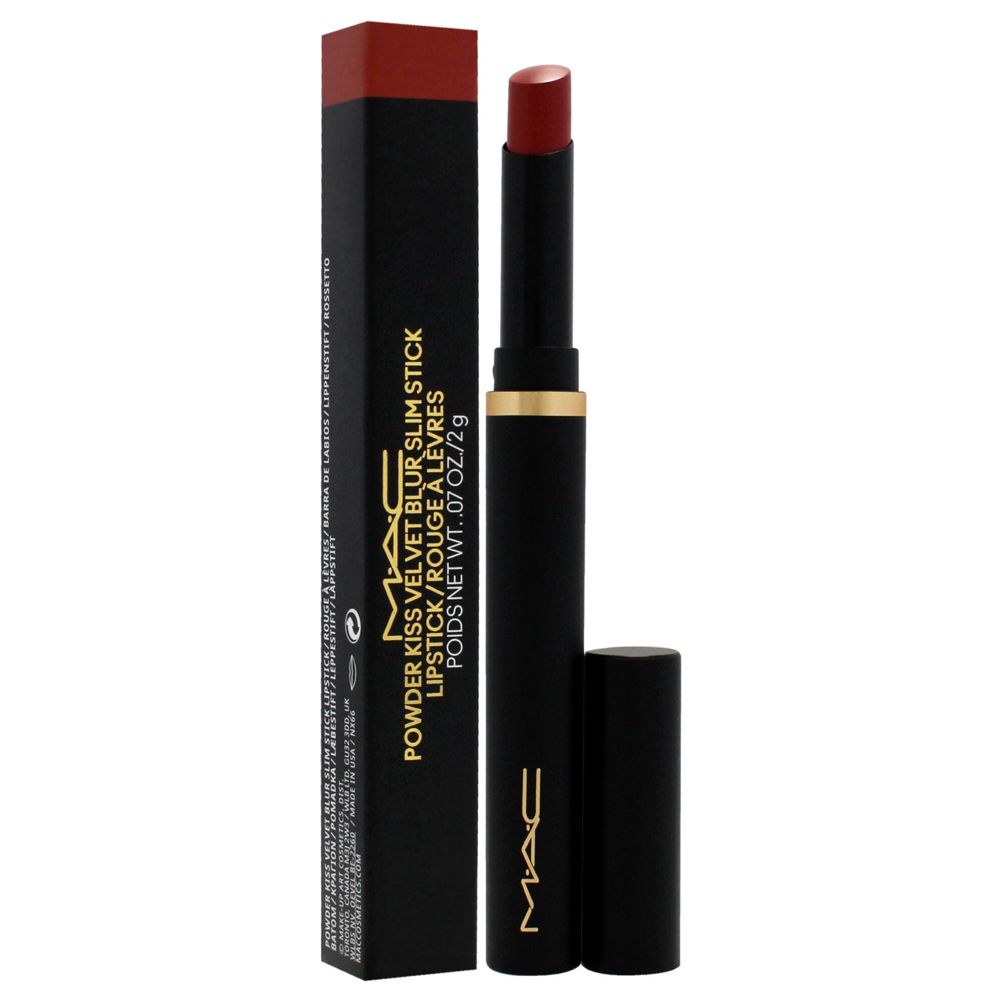 Powder Kiss Velvet Blur Slim Stick - Sweet Cinnamon by MAC for Women - 0.7 oz Lipstick, , alternate image number 5