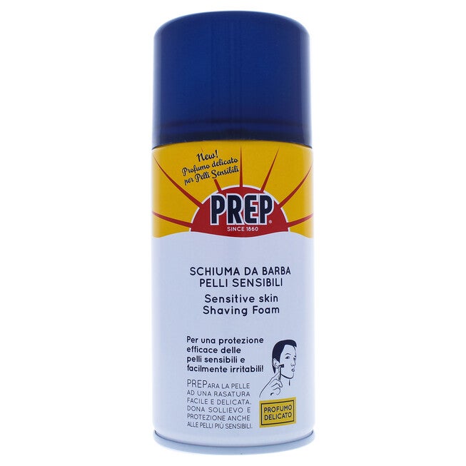 Pelli sensibili Shaving Foam Sensitive Skin by Prep for Men - 10 oz Shaving Foam, , alternate image number null
