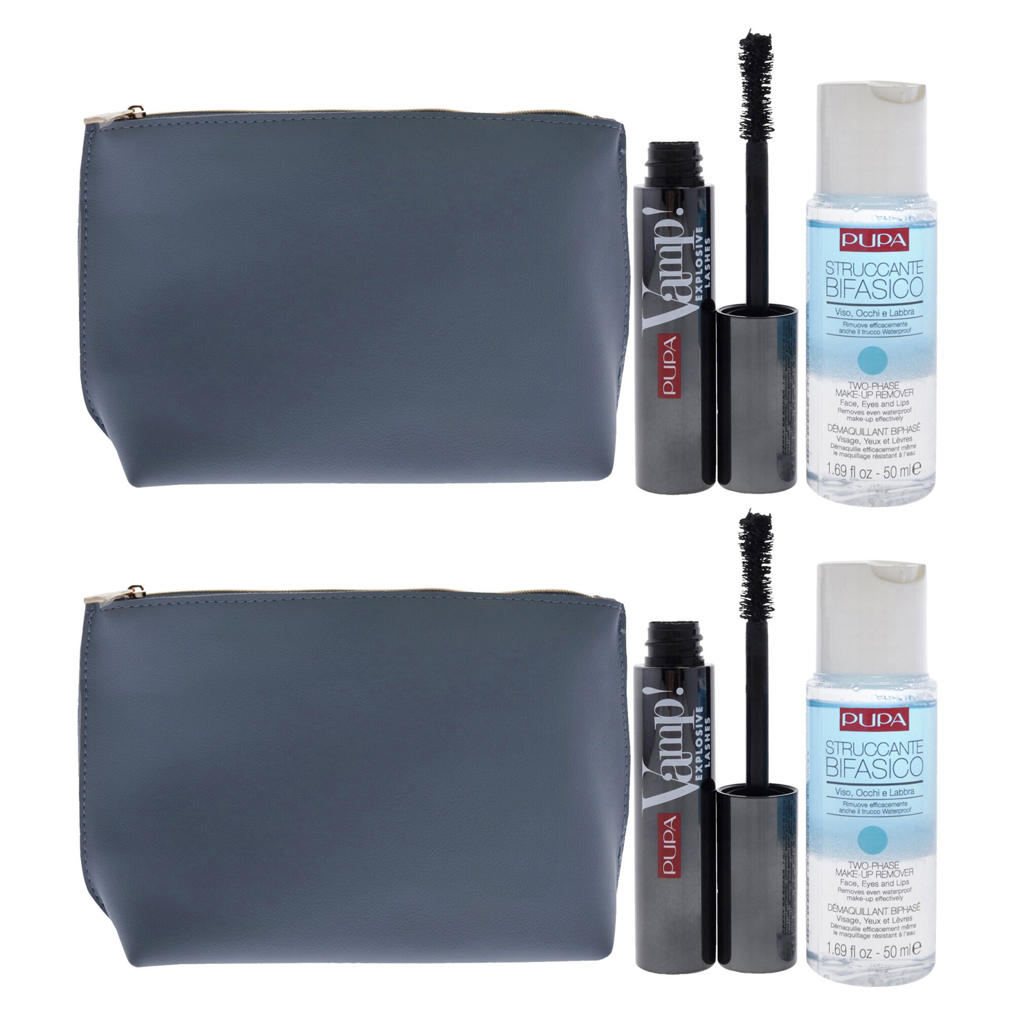 Vamp! Explosive Lashes and Two-Phase Make-Up Remover Set - Pack of 2 by Pupa Milano for Women - 3 Pc Set, See Description, alternate image number 1