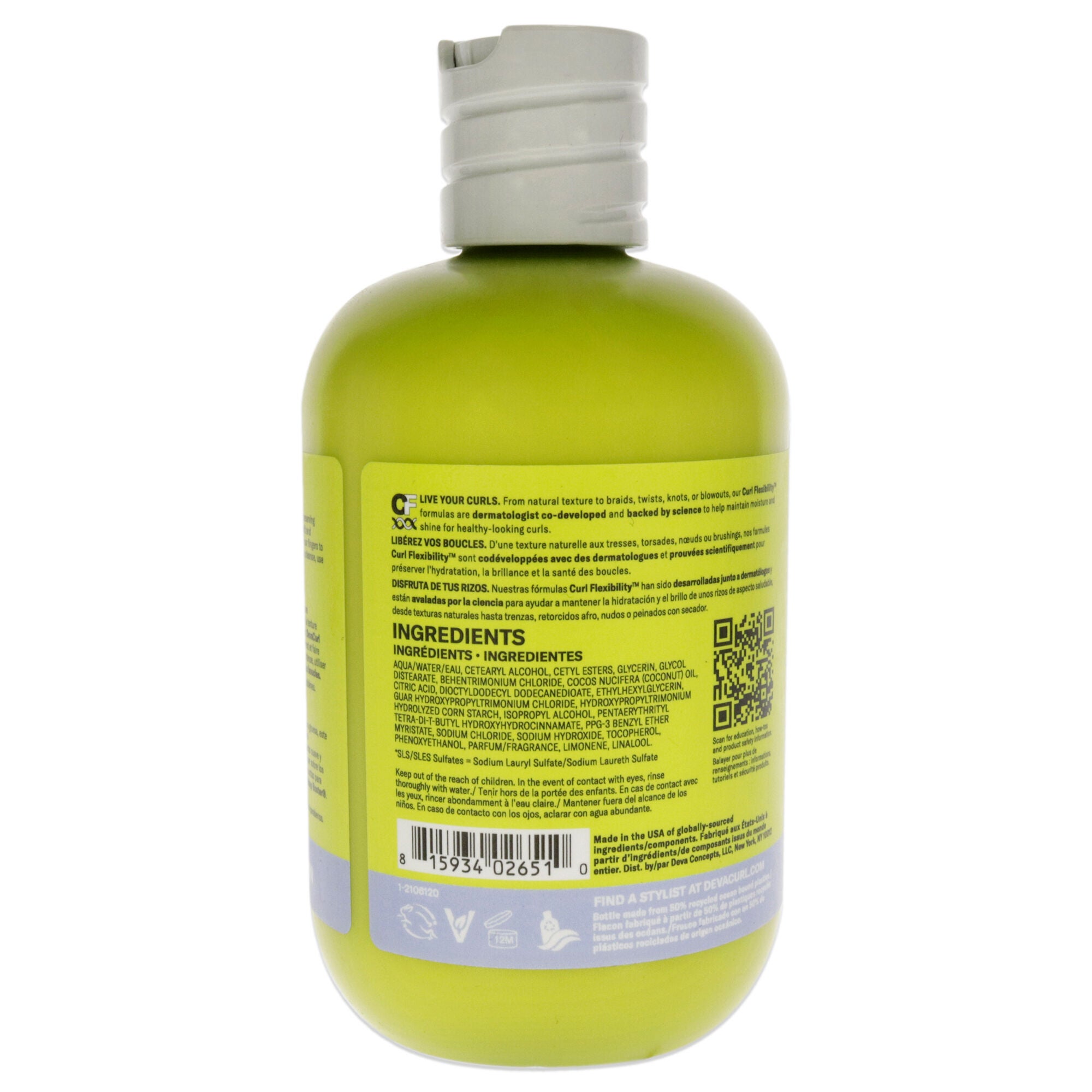 One Condition Original-NP by DevaCurl for Unisex - 12 oz Conditioner, , alternate image number 5