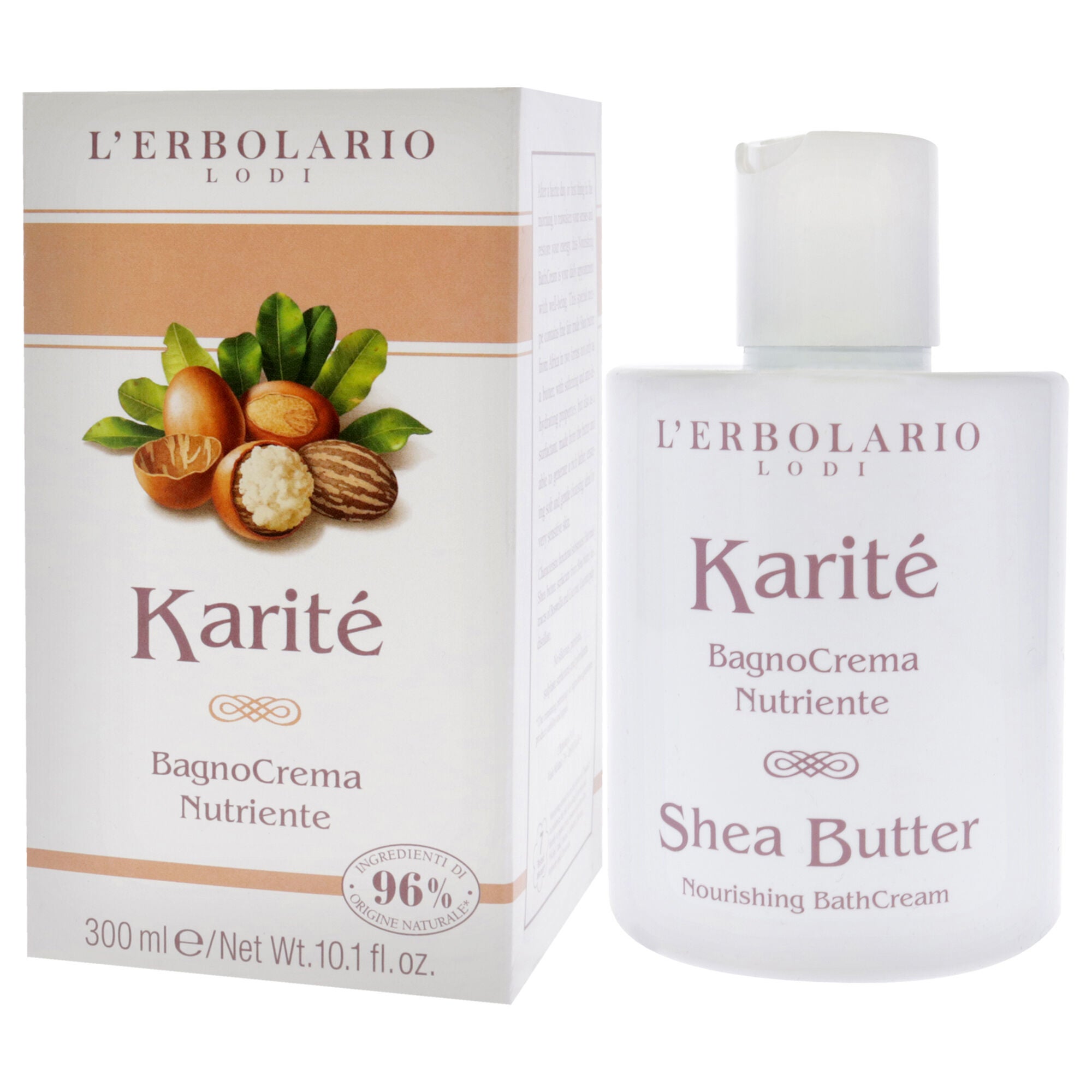Nourishing Bath Cream - Shea Butter by LErbolario for Unisex - 10.1 oz Body Wash, See Description, alternate image number 3