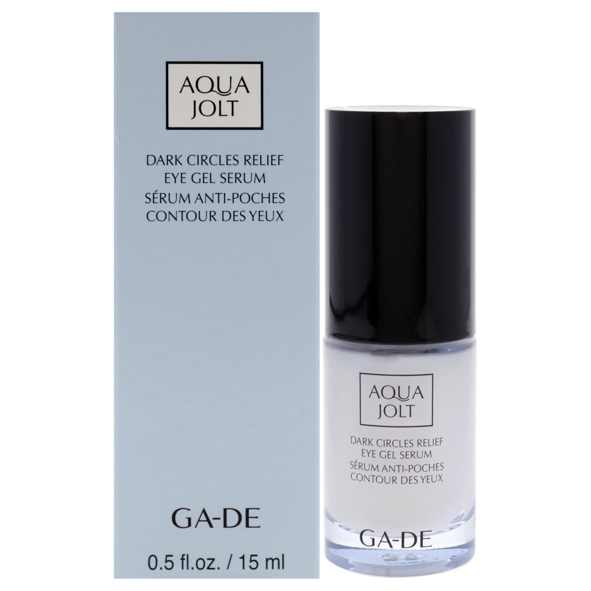 Aqua Jolt Dark Circles Relief Eye Gel Serum by GA-DE for Women - 0.5 oz Serum, See Description, hi-res image number 0