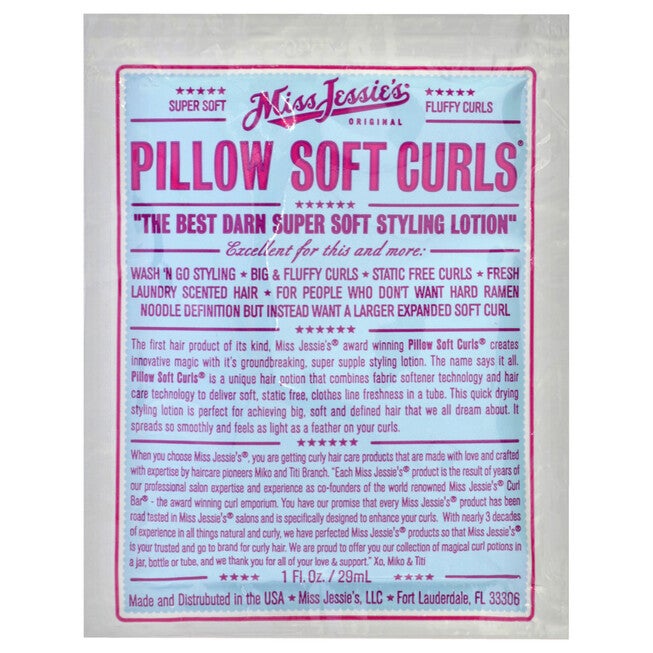 Pillow Soft Curls by Miss Jessies for Unisex - 1 oz Lotion, NA, hi-res image number null