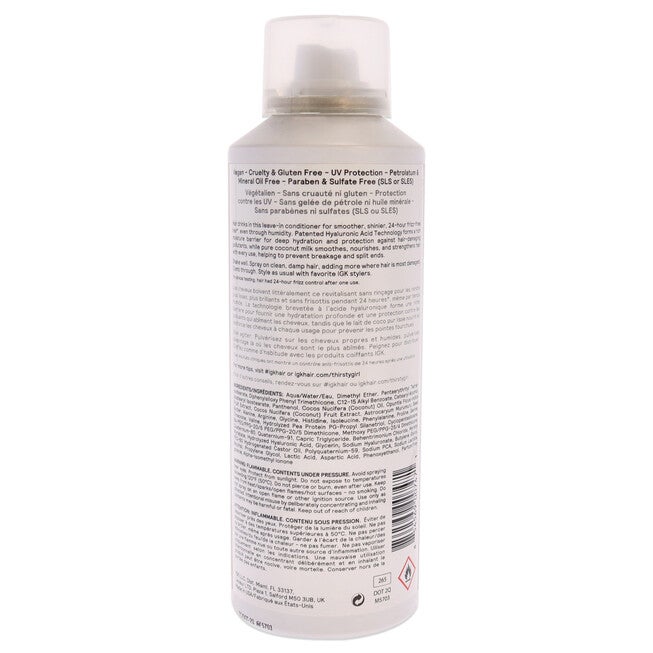Thirsty Girl Coconut Milk Leave-In Conditioner by IGK for Unisex - 5 oz Conditioner, NA, alternate image number null