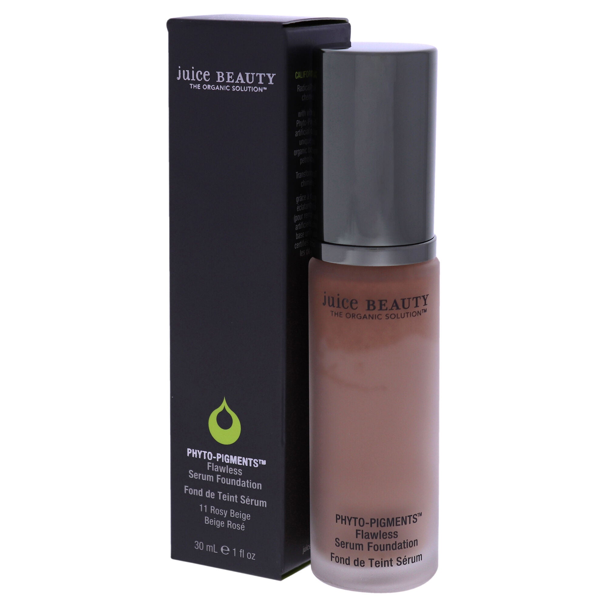 Phyto-Pigments Flawless Serum Foundation - 11 Rosy Beige by Juice Beauty for Women - 1 oz Foundation, See Description, alternate image number 3