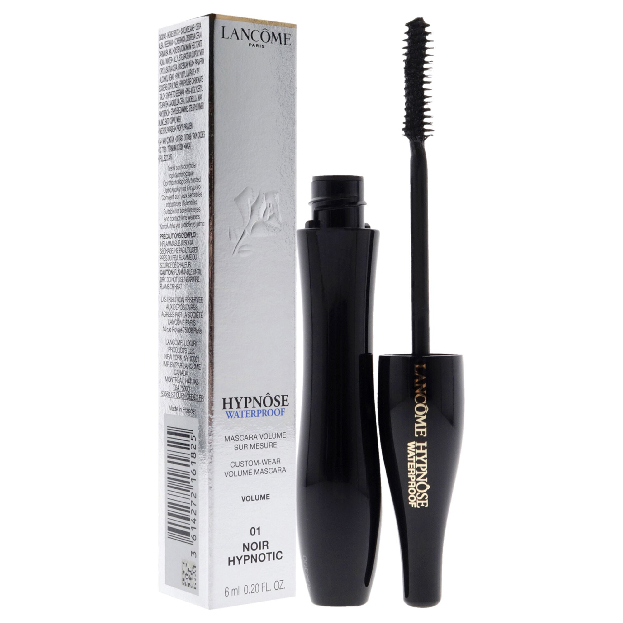 Hypnose Waterproof Mascara - 01 Noir Hypnotic by Lancome for Women - 0.2 oz Mascara, See Description, alternate image number 1