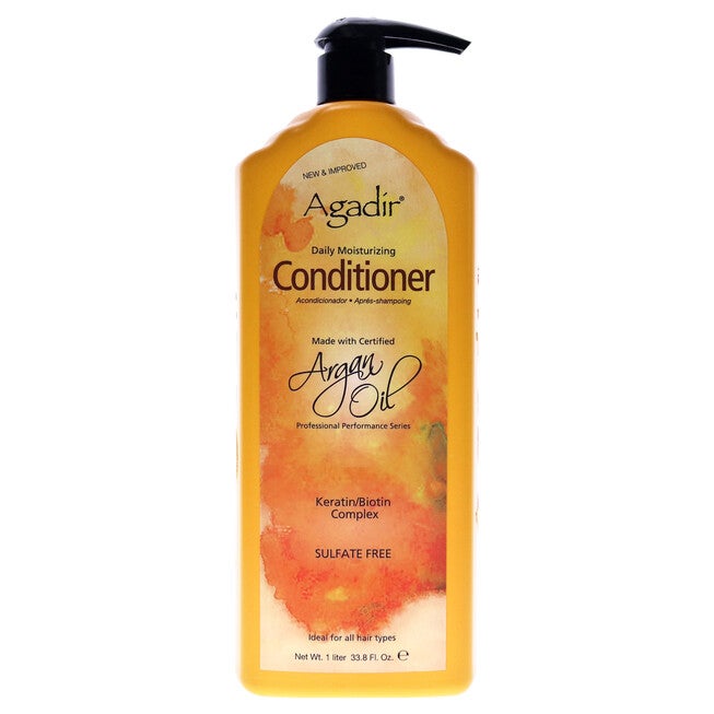 Argan Oil Daily Moisturizing Conditioner by Agadir for Unisex - 33.8 oz Conditioner, NA, hi-res image number null