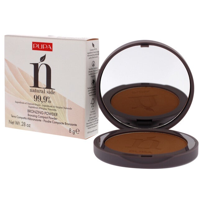 Natural Side Bronzing Powder - 003 lntense Bronze by Pupa Milano for Women - 0.28 oz Powder, NA, alternate image number null