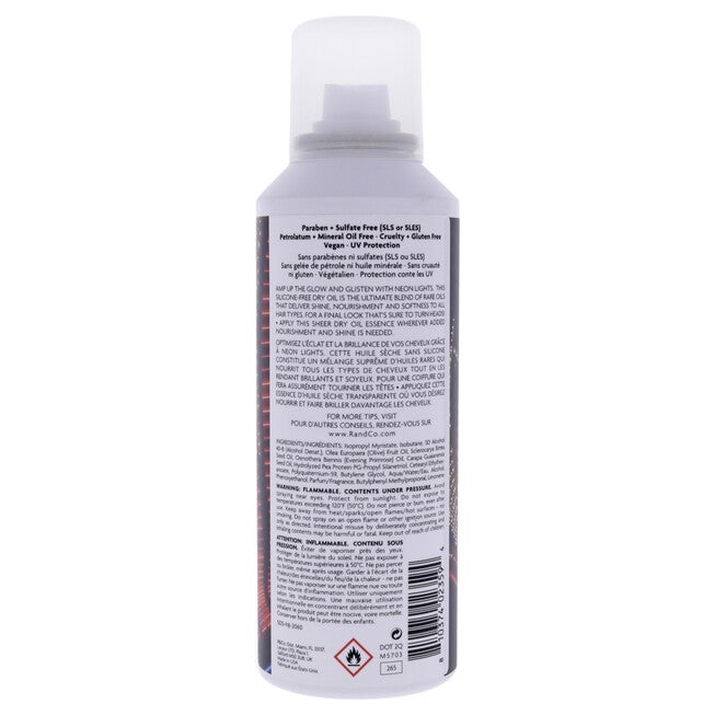 Neon Lights Dry Oil Spray by R+Co for Unisex - 4 oz Spray, , alternate image number null