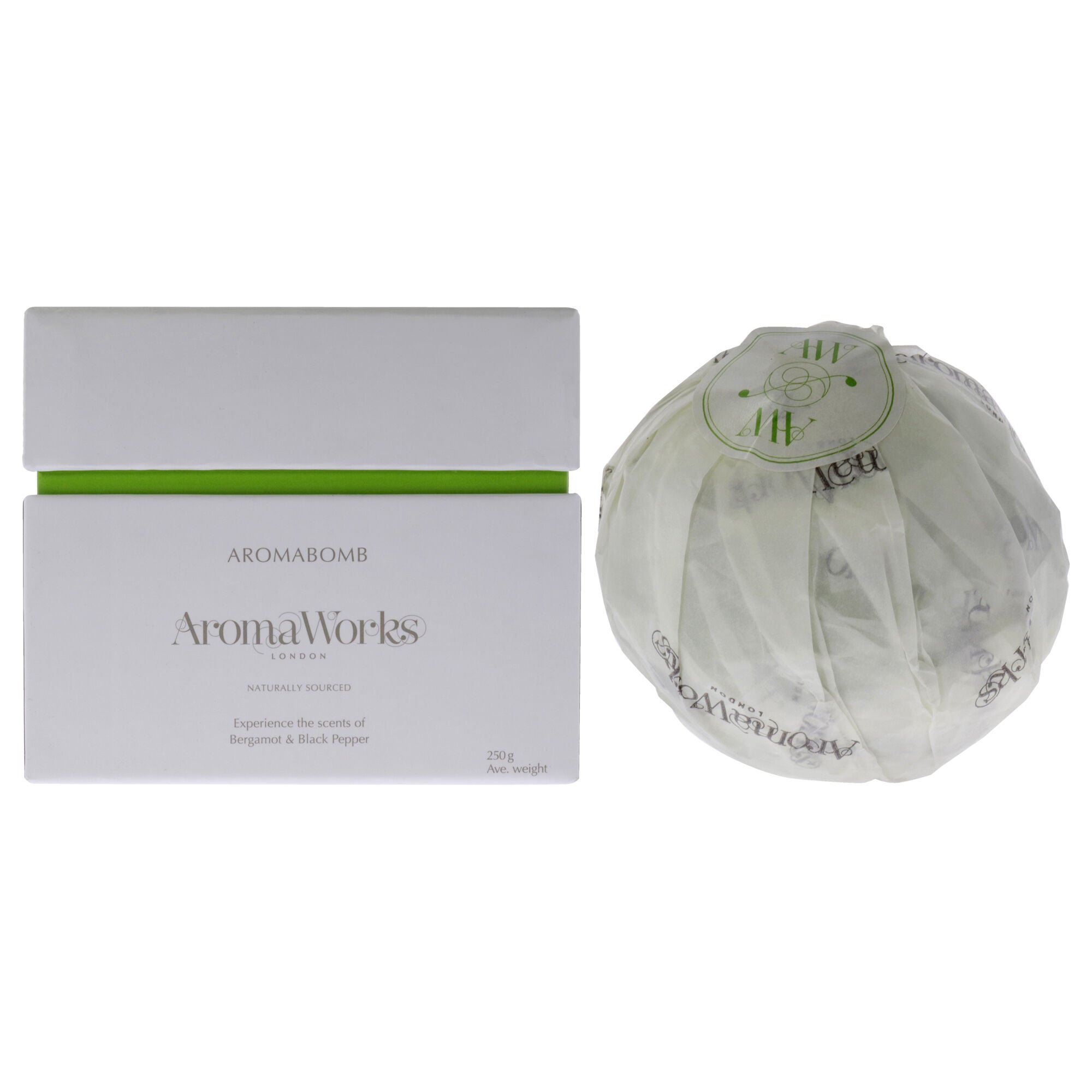 Inspire AromaBomb Single by Aromaworks for Unisex - 8.81 oz Bath Bomb, See Description, hi-res image number 0
