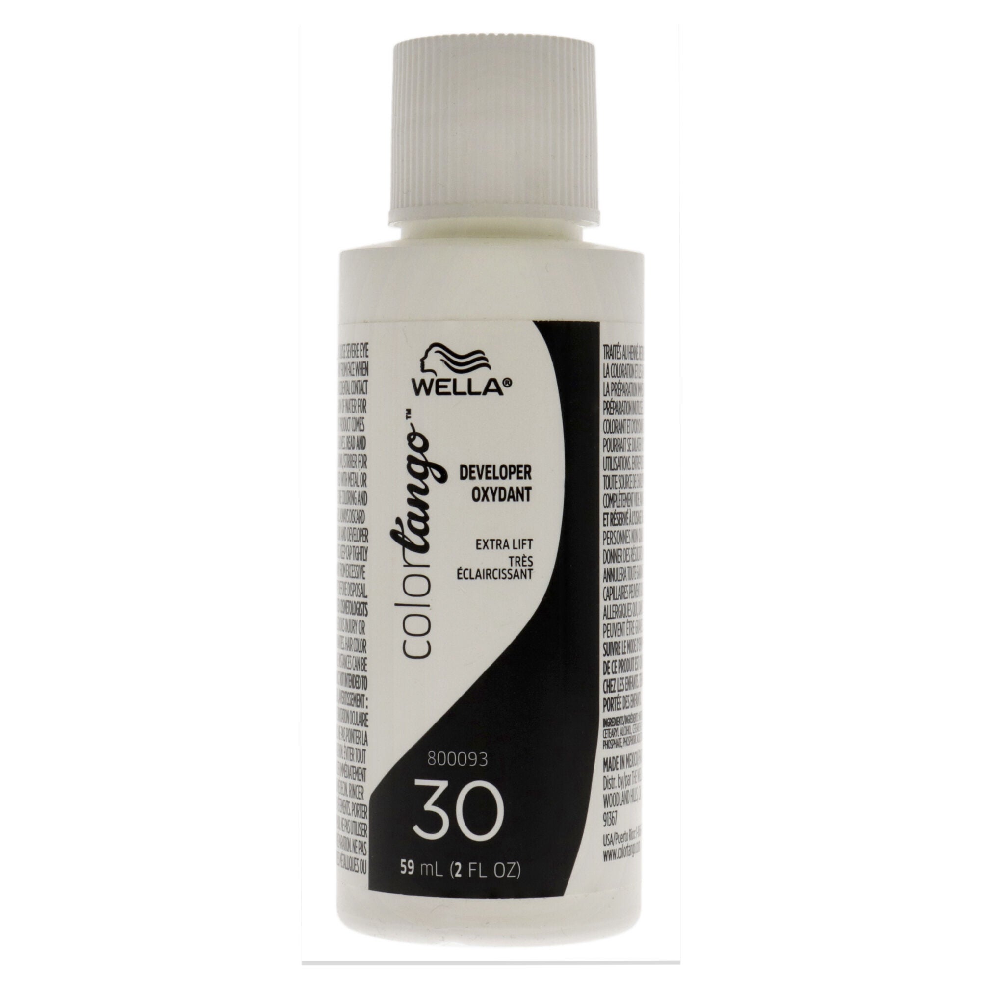 Color Tango 30 Volume Creme Developer by Wella for Unisex - 2 oz Lightener, See Description, hi-res image number 0