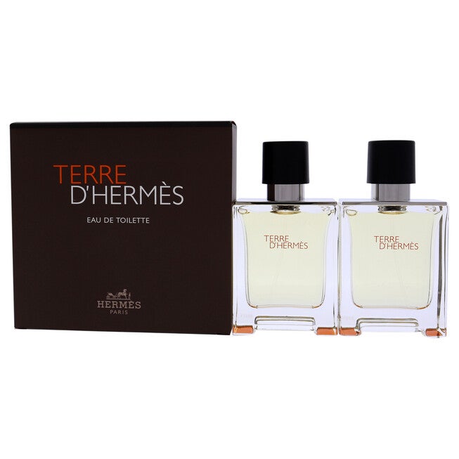Terre DHermes by Hermes for Men - 2 Pc Gift Set 2 x 1.6oz EDT Spray, , alternate image number null