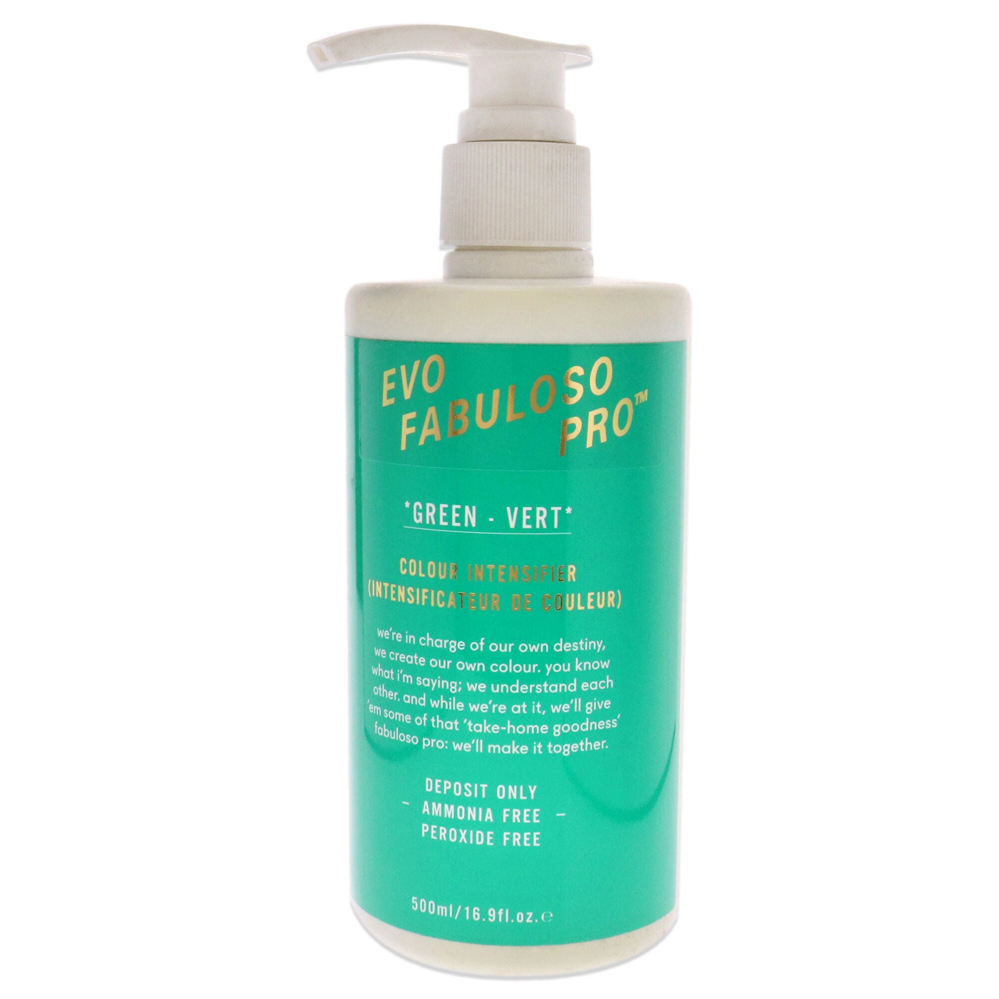 Pro Green Colour Intensifier by Evo for Women - 16.9 oz Treatment, See Description, hi-res image number 0