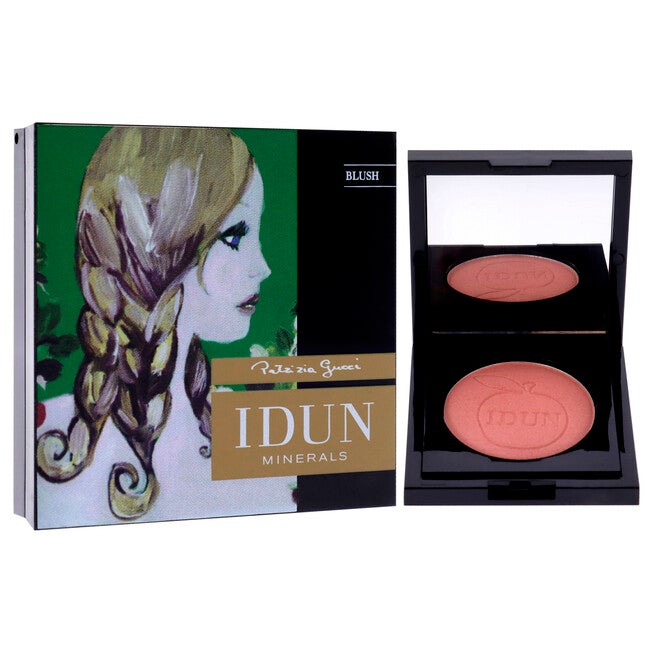 Pressed Mineral Blush - 011 Smultron by Idun Minerals for Women - 0.18 oz Blush, NA, alternate image number null
