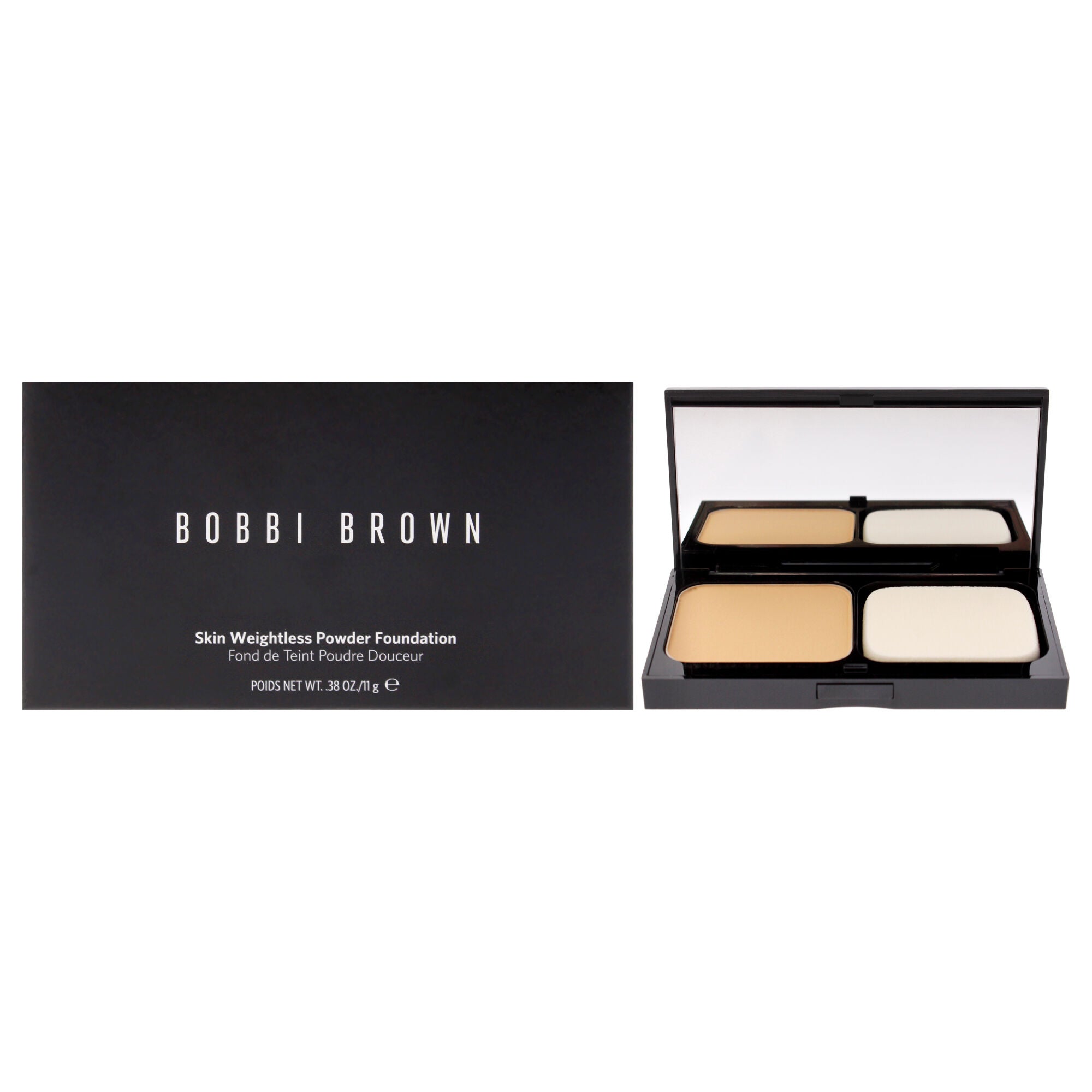 Skin Weightless Powder Foundation - W-046 Warm Beige by Bobbi Brown for Women - 0.38 oz Foundation, Beige, hi-res image number 0
