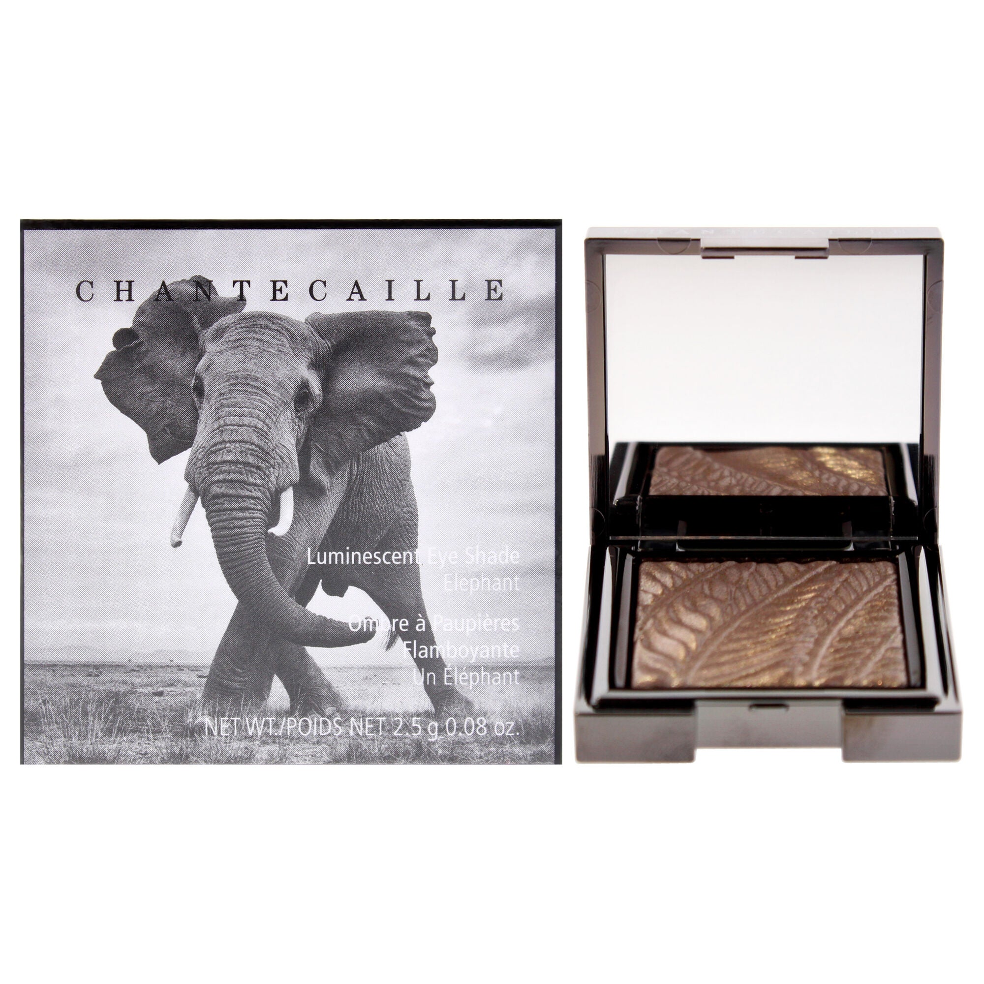 Luminescent Eye Shade - Elephant by Chantecaille for Women - 0.08 oz Eye Shadow, Brown, hi-res image number 0