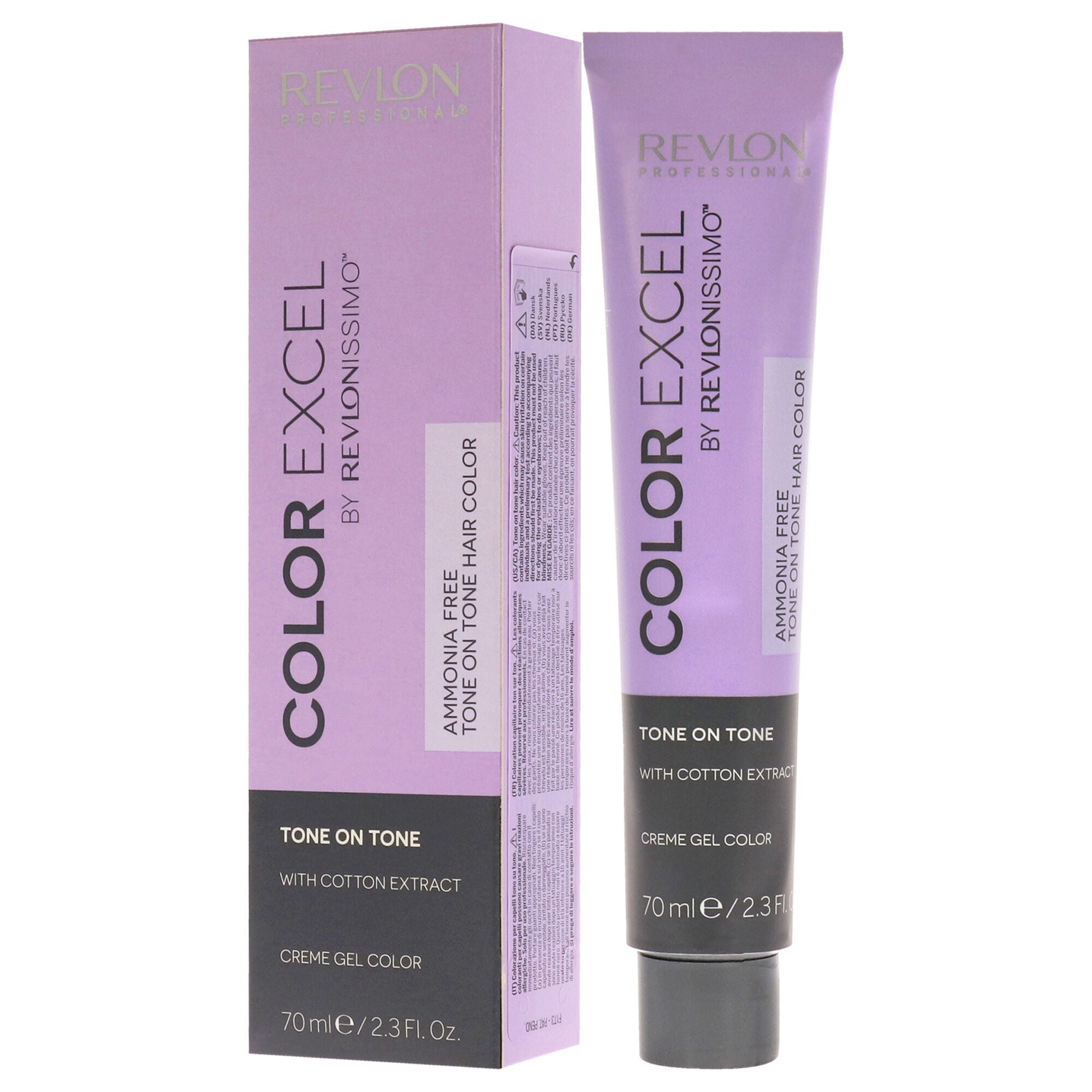 Revlonissimo Color Excel - 77.40 Intense Light Copper by Revlon for Unisex - 2.3 oz Hair Color, See Description, alternate image number 2